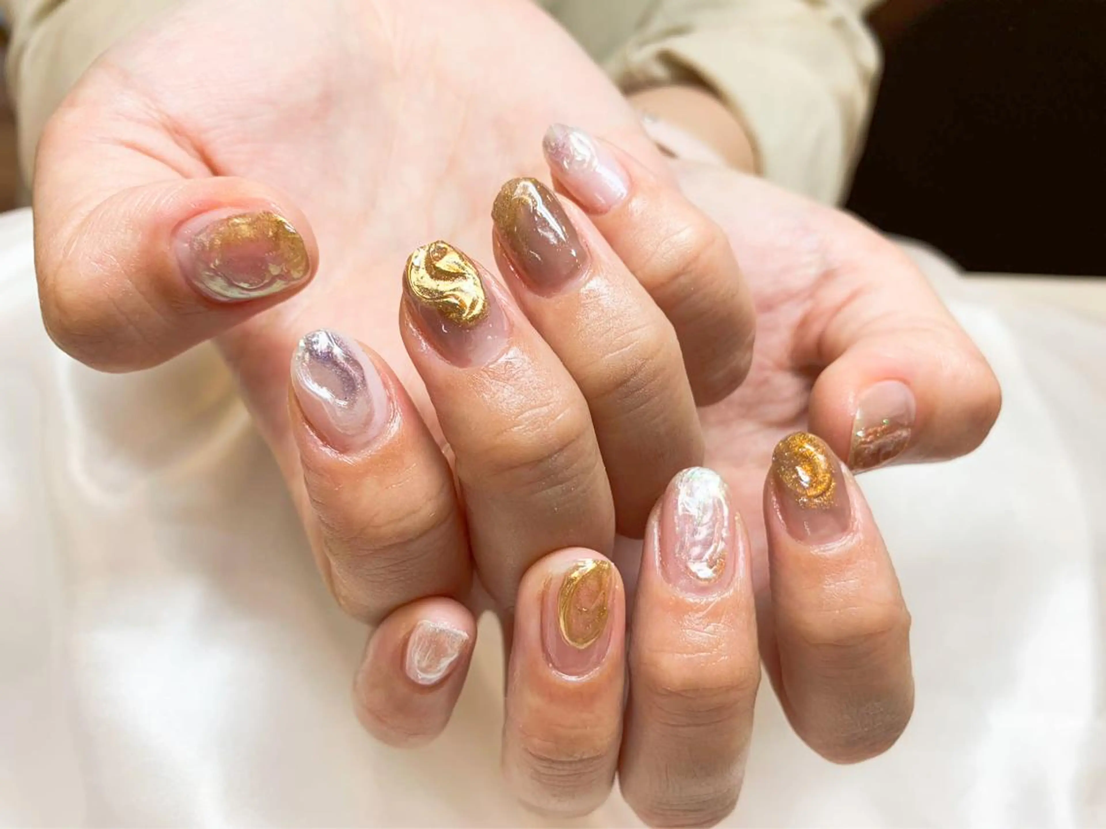 ネイル Ui_Amor (パラジェル)のネイルデザイン