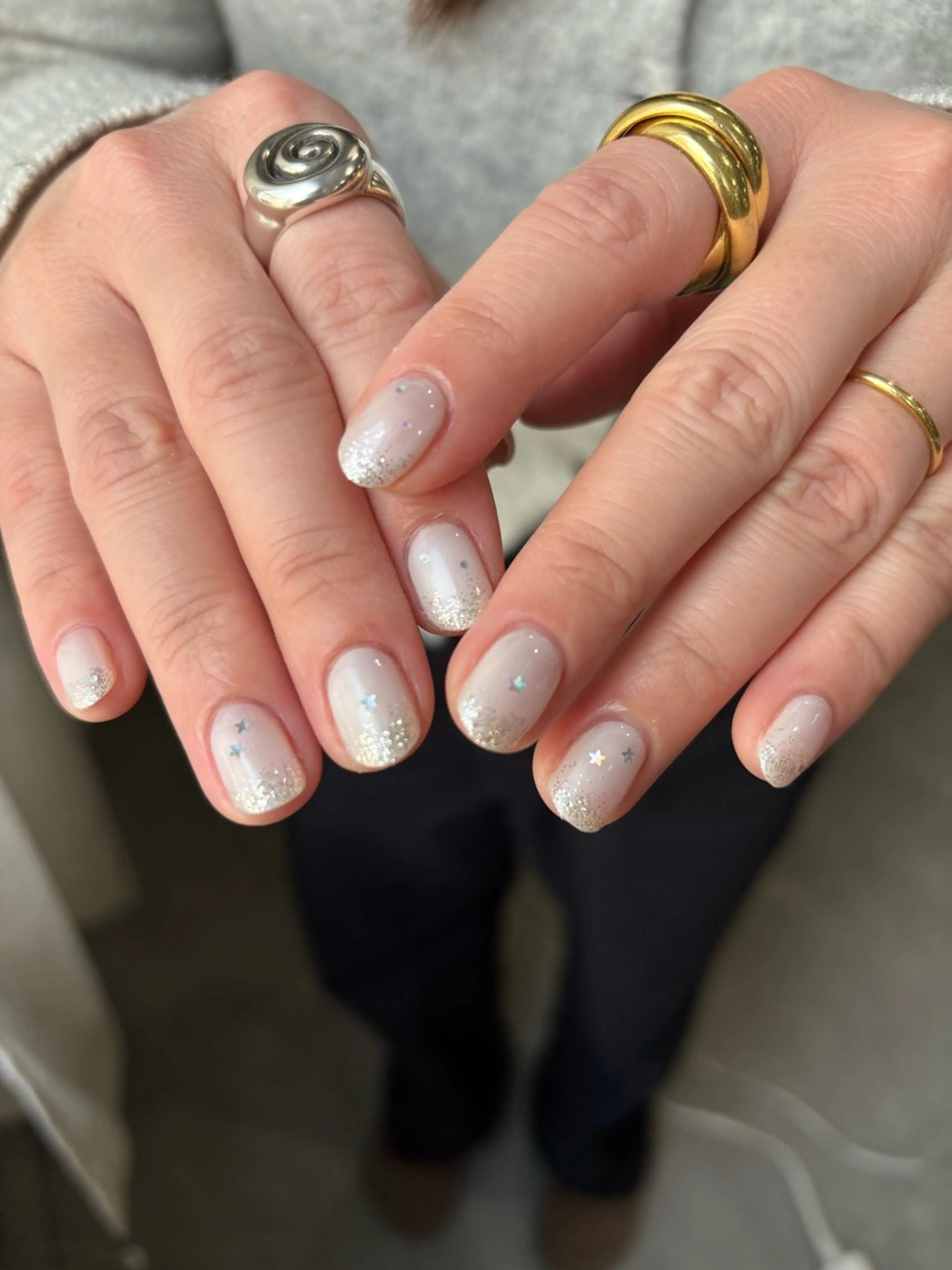 ネイル キラキラネイル ラメ(グリッター) ogura maoのネイルデザイン