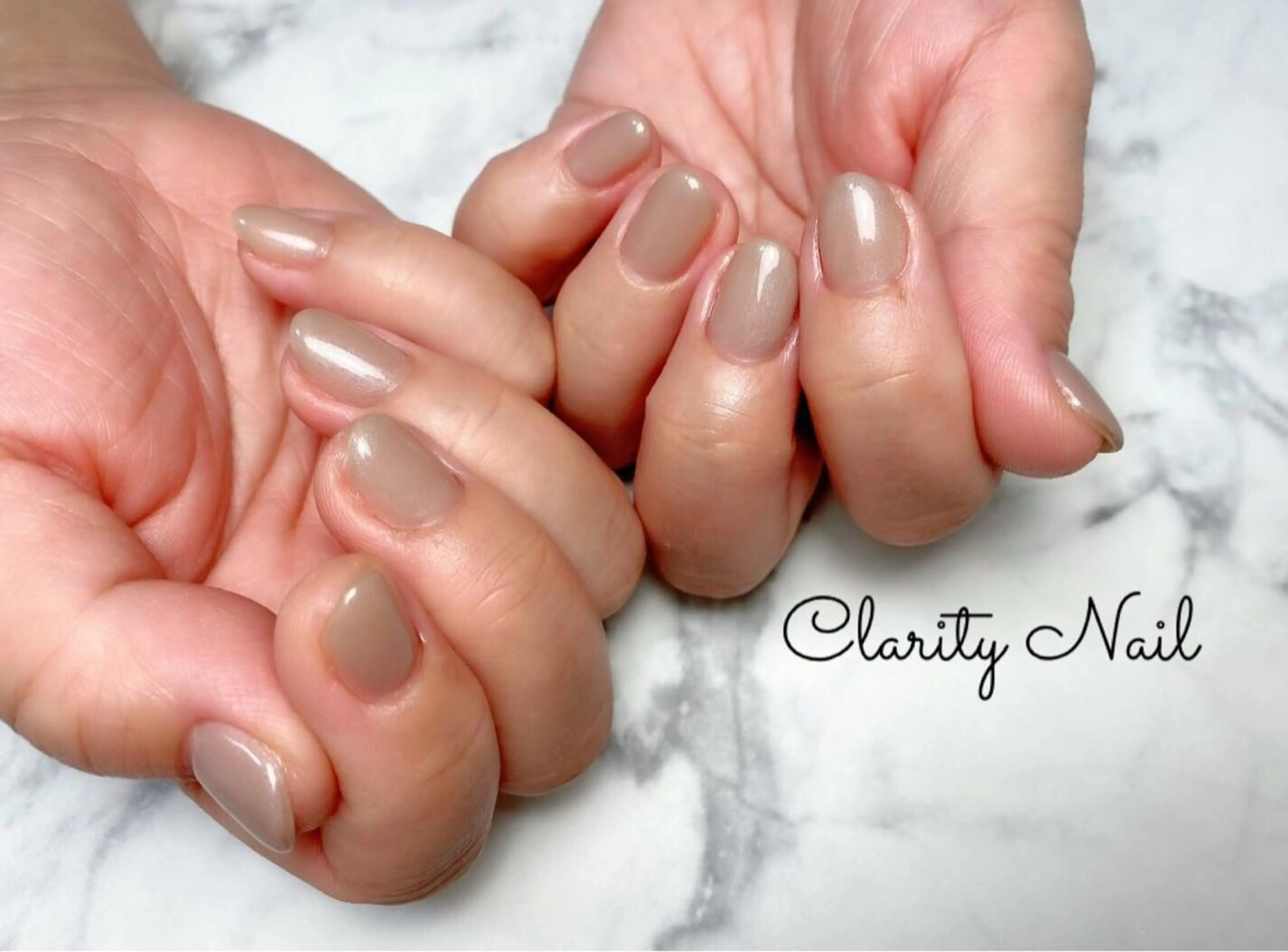 ネイル ワンカラーネイル ハンドネイル Clarity Nailのネイルデザイン