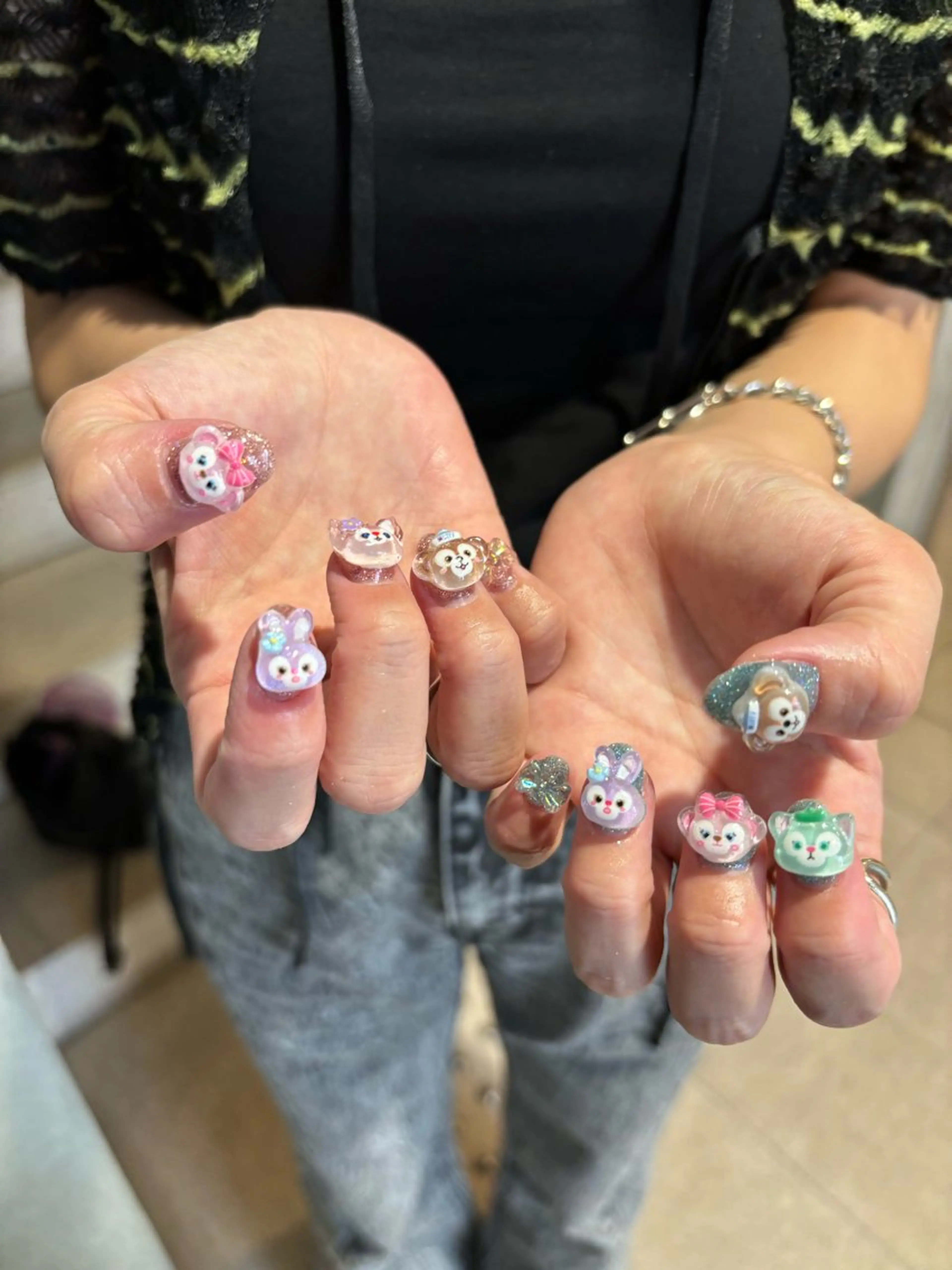 ネイル 持ち込み mano Hanaのネイルデザイン