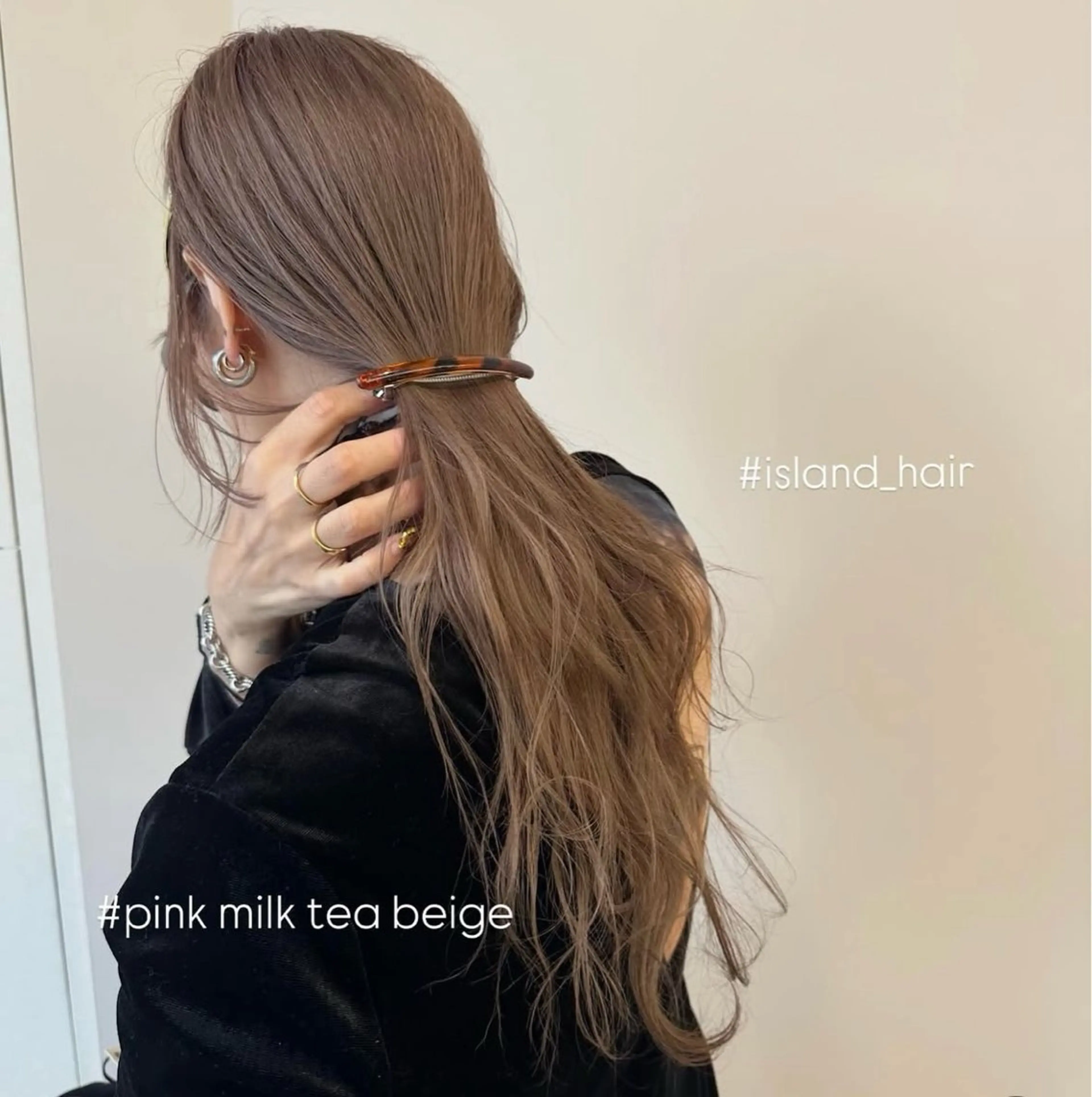 ロング カラー NAKAHARA TSUKUSHIのヘアスタイル