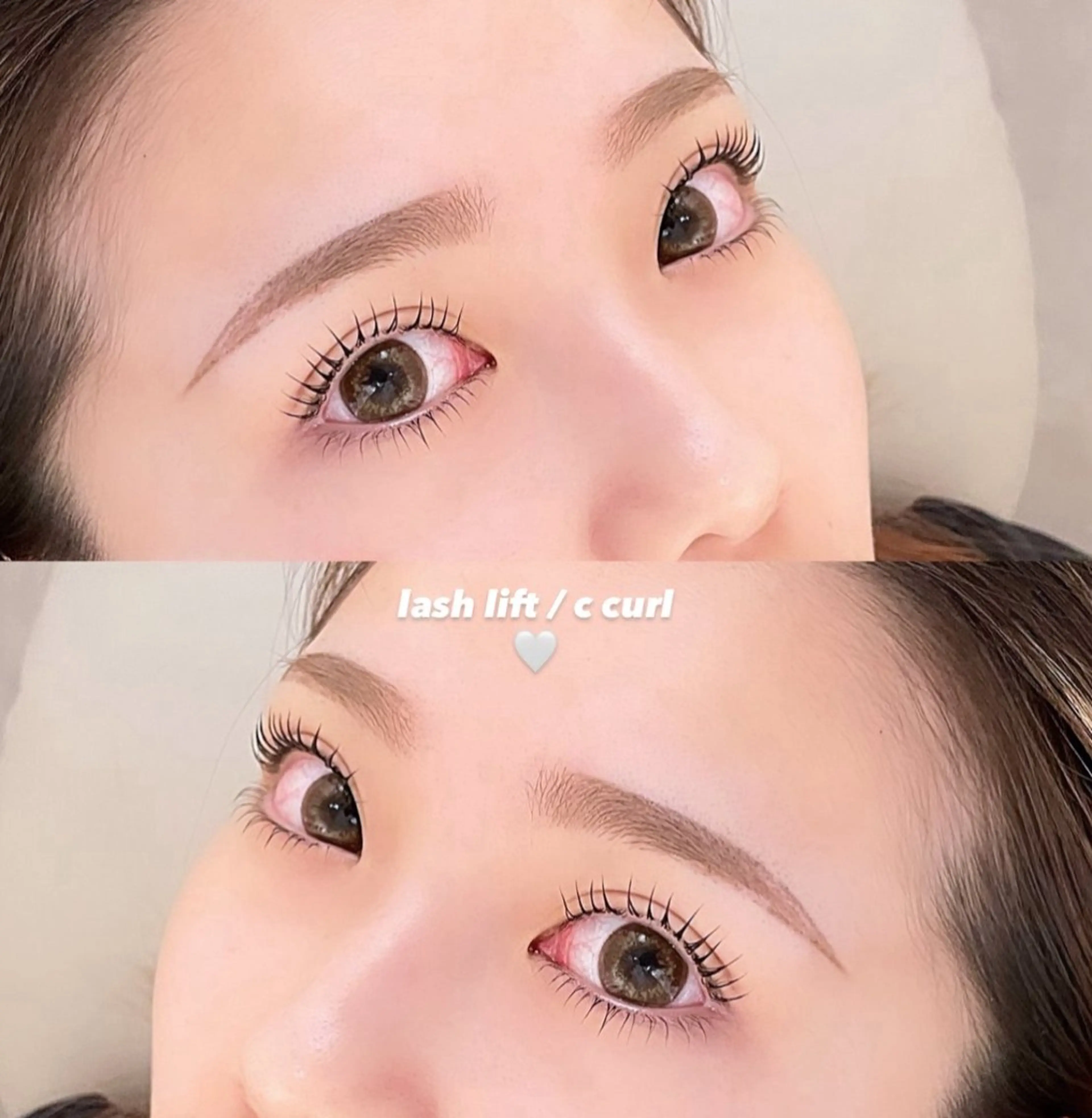 【モチと人気がNO.1🎀】まつ毛パーマ（上）コーティング付きの写真