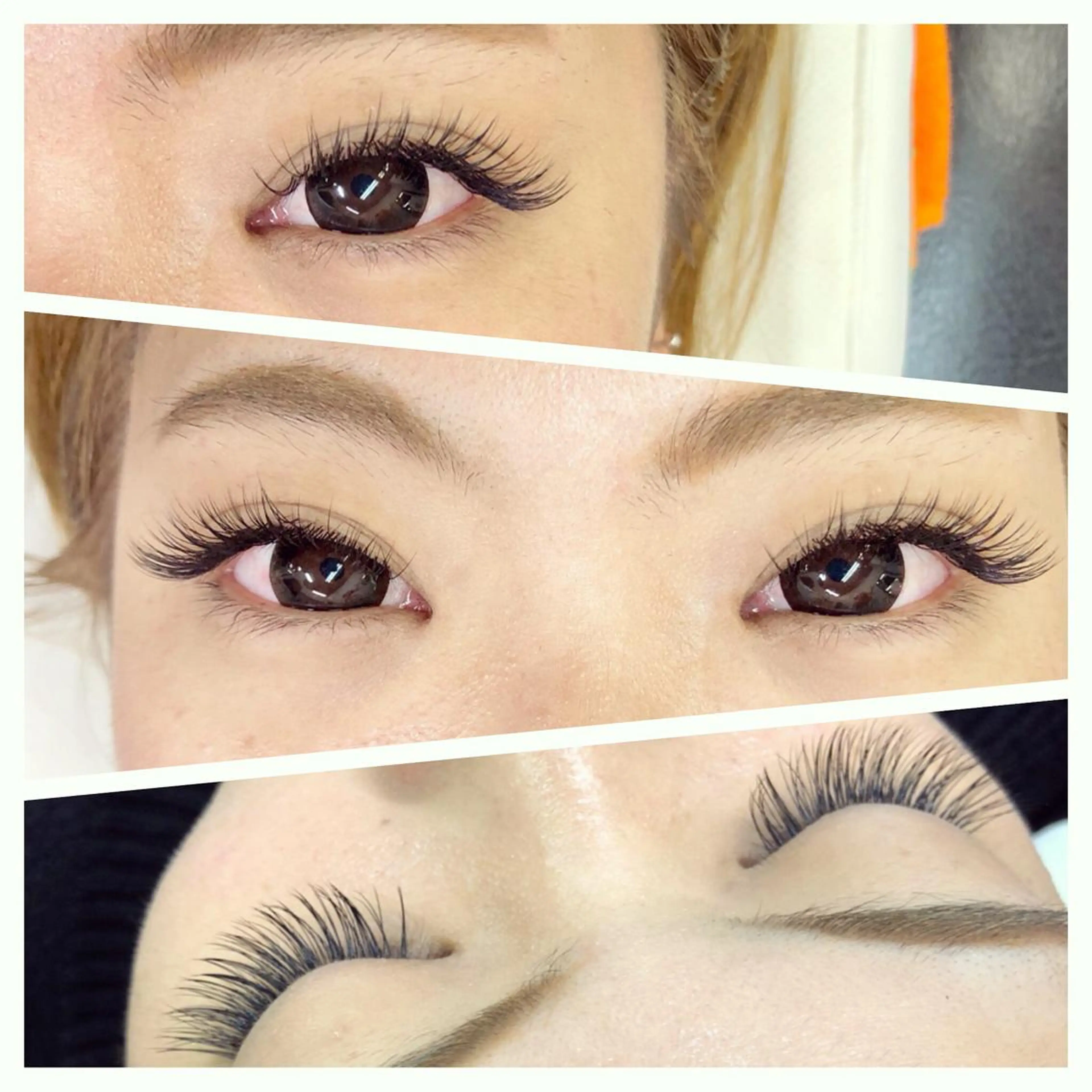 マツエク・マツパ Bカール Cカール Total beauty La Fleur所属・ikeda midoriのマツエク・マツパデザイン