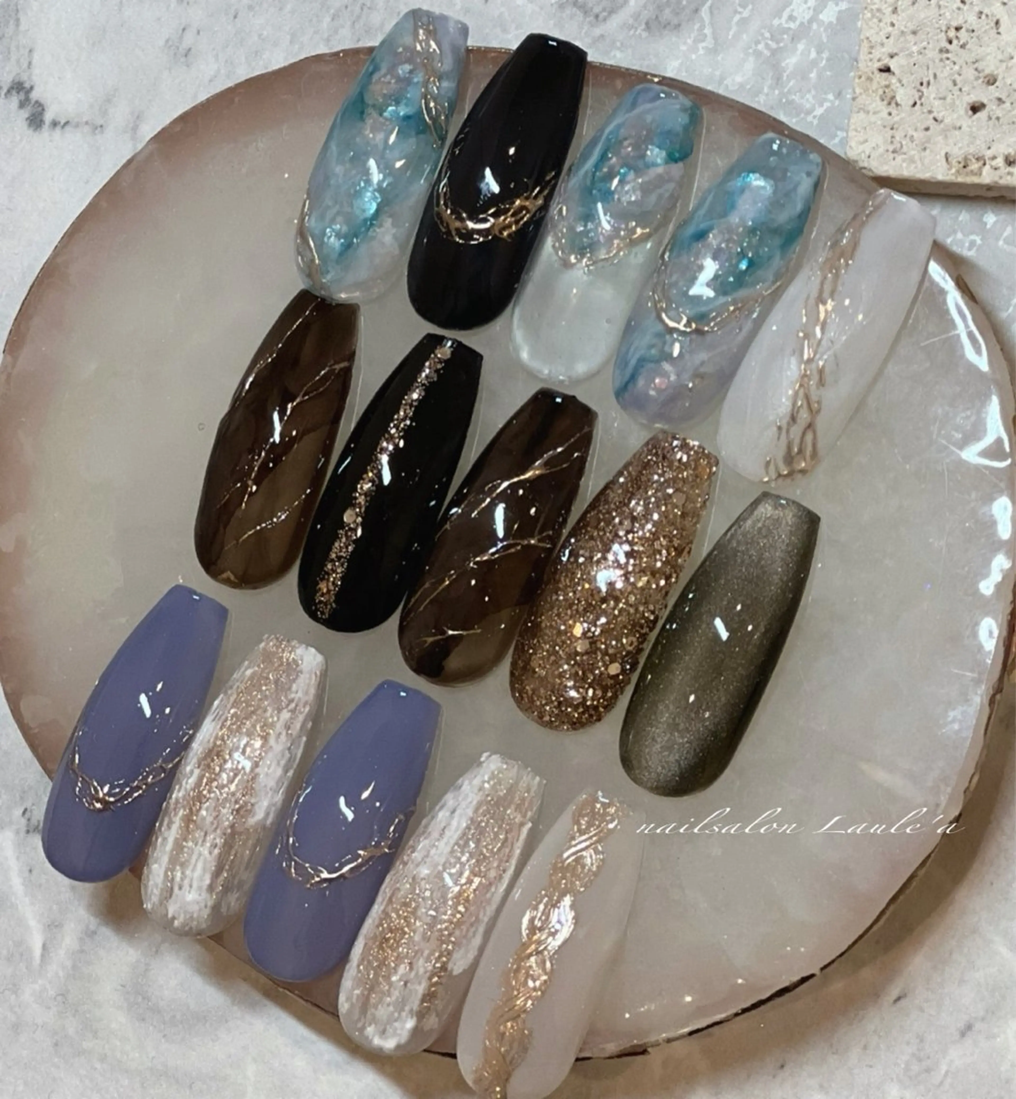 ネイル ハンドネイル nailsalon Laule'aのネイルデザイン