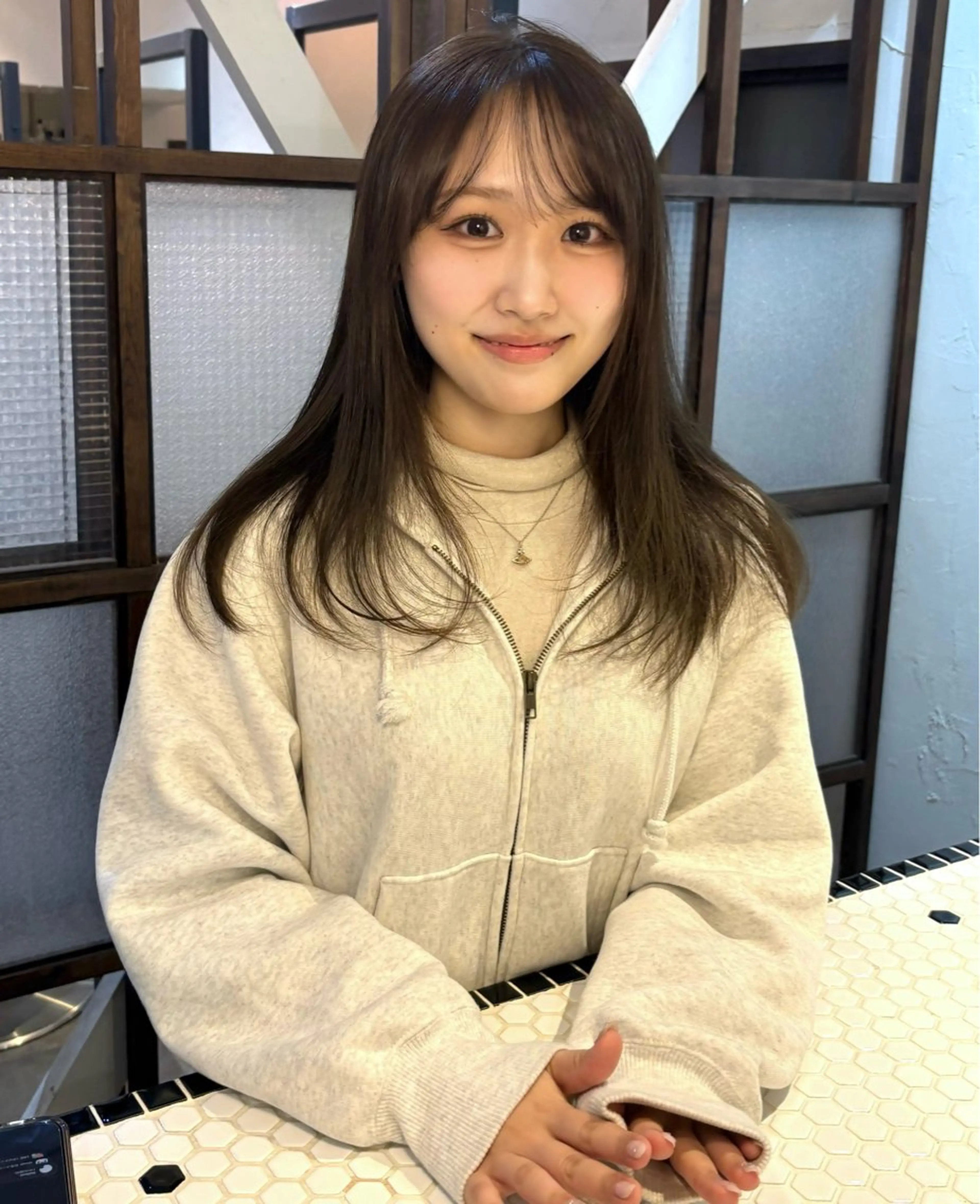 ロング ヘアカラー Miyazaki Minoriのヘアスタイル