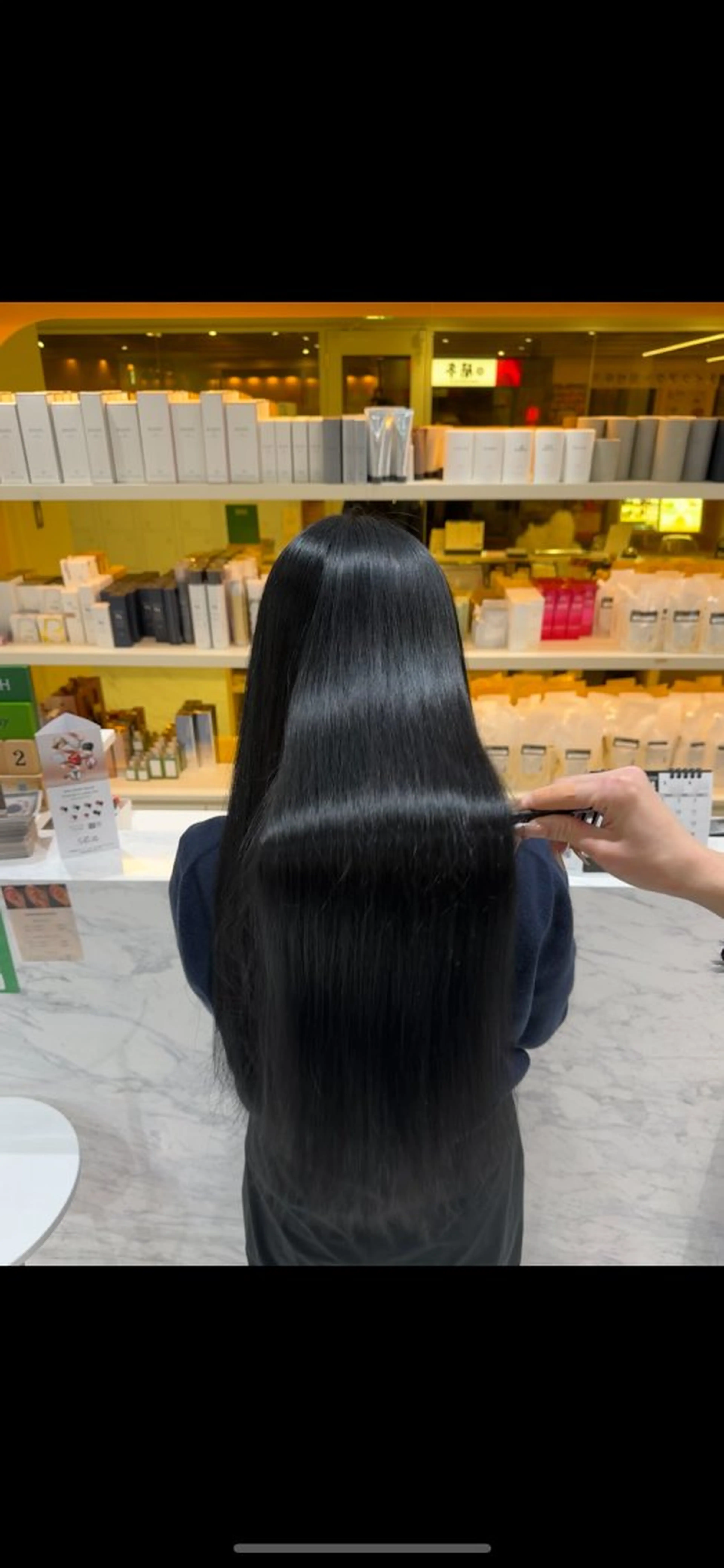 ロング ヘアカラー 縮毛矯正 髪質改善🫧 カラー特化/Hinaのヘアスタイル