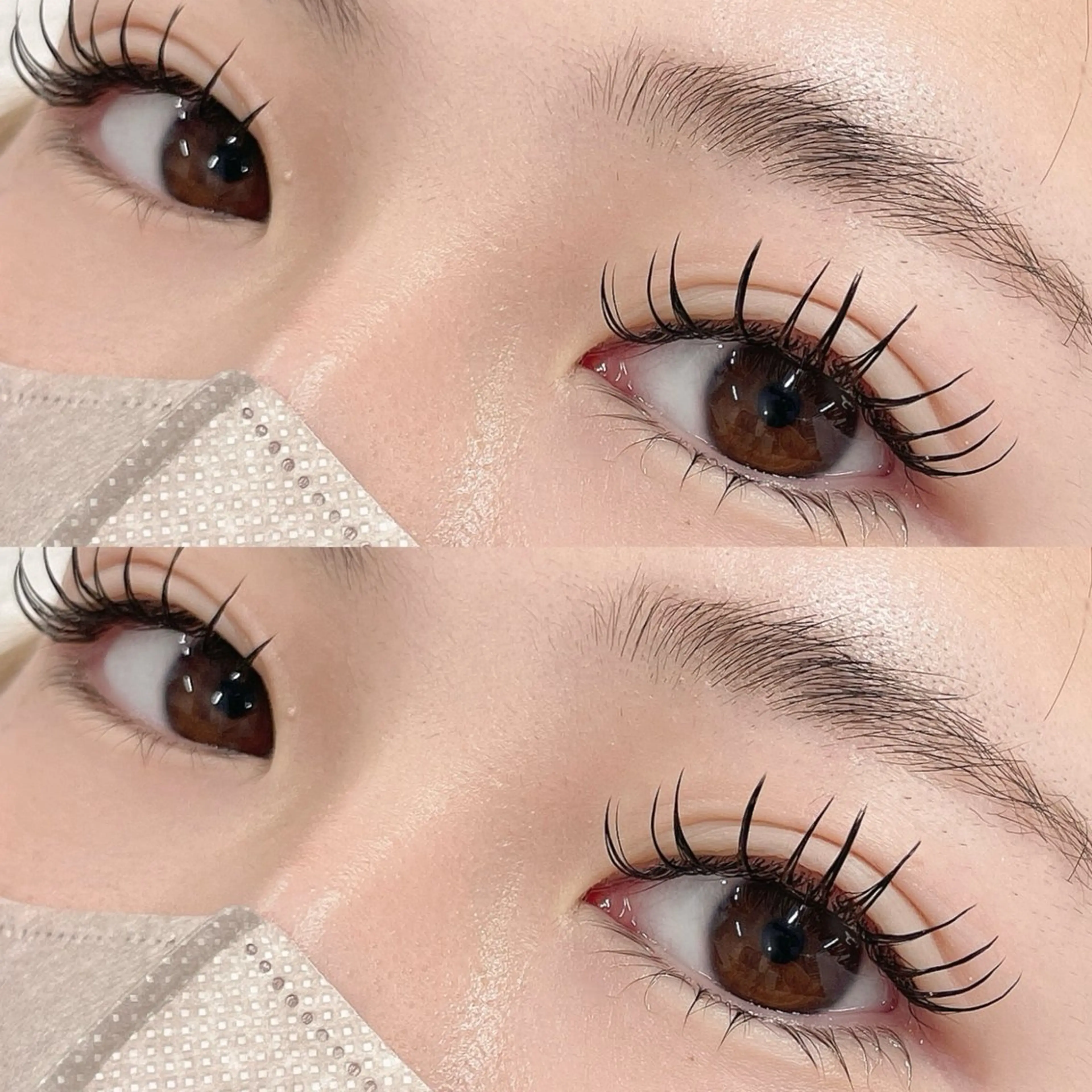 マツエク・マツパ フラットラッシュ NOA lashes 宮城のマツエク・マツパデザイン