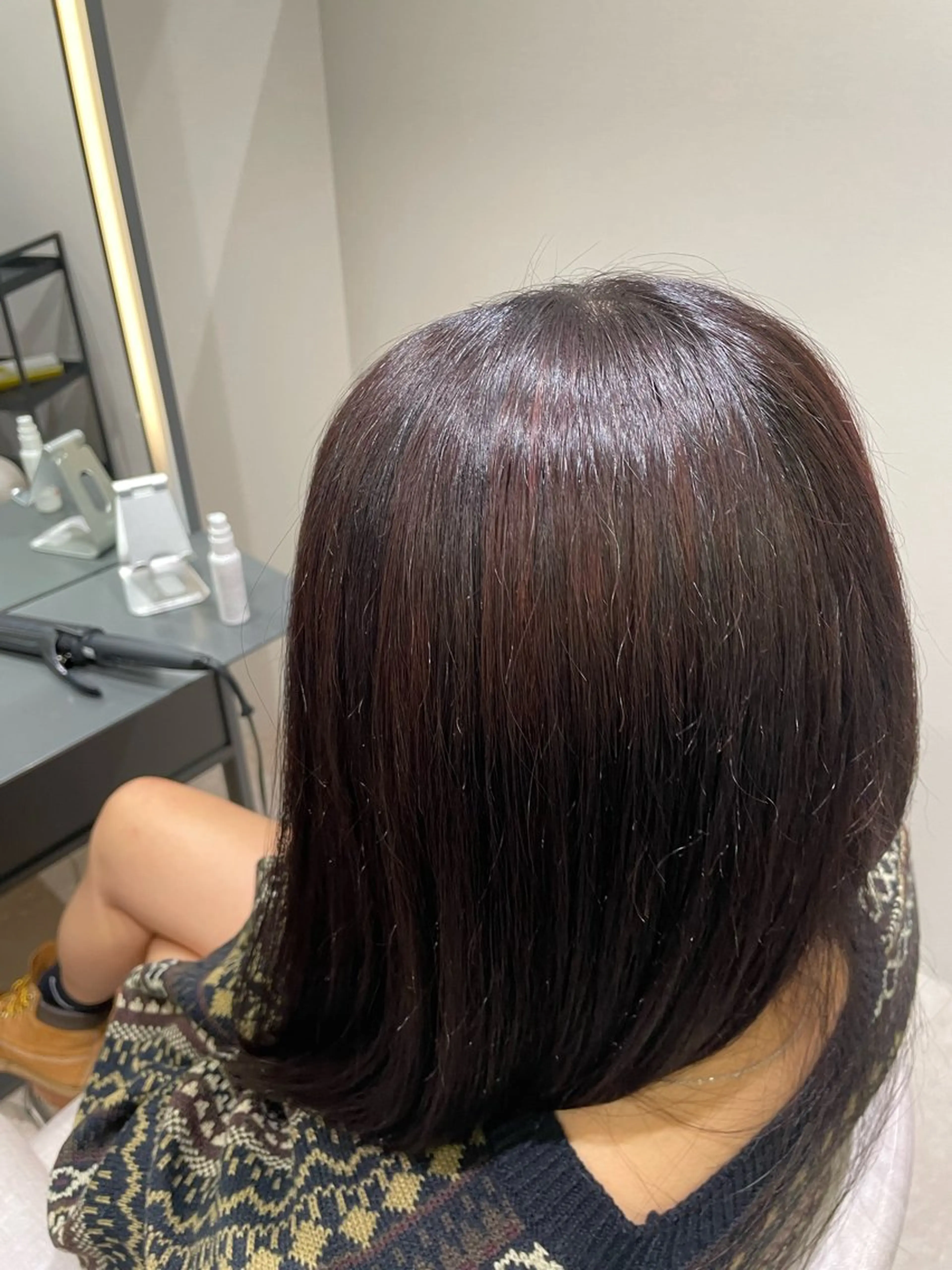 【サラツヤ】髪質改善カラーの写真