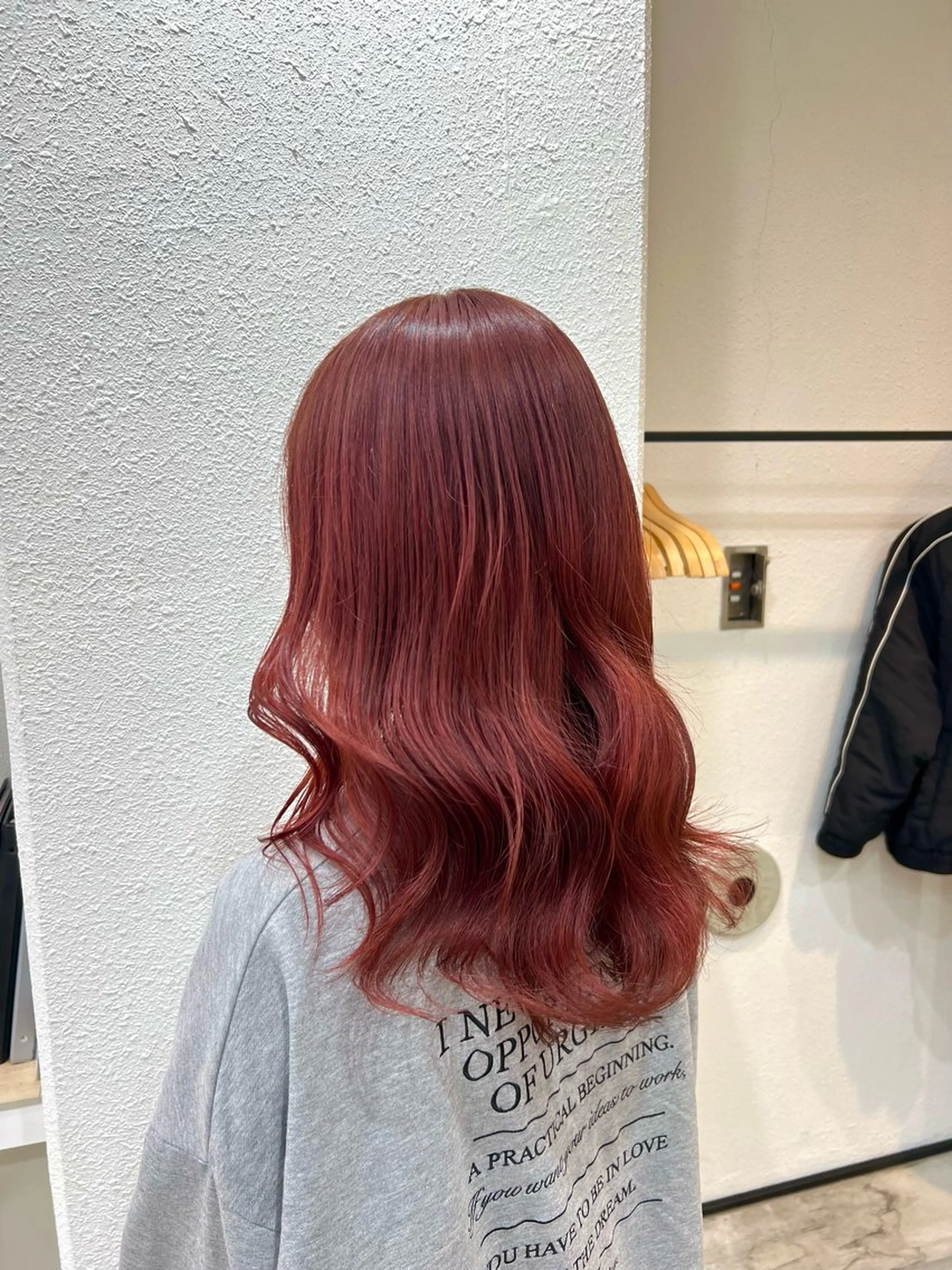 ロング ヘアカラー トリートメント ブリーチカラー🦋‪ 田中さくらのヘアスタイル