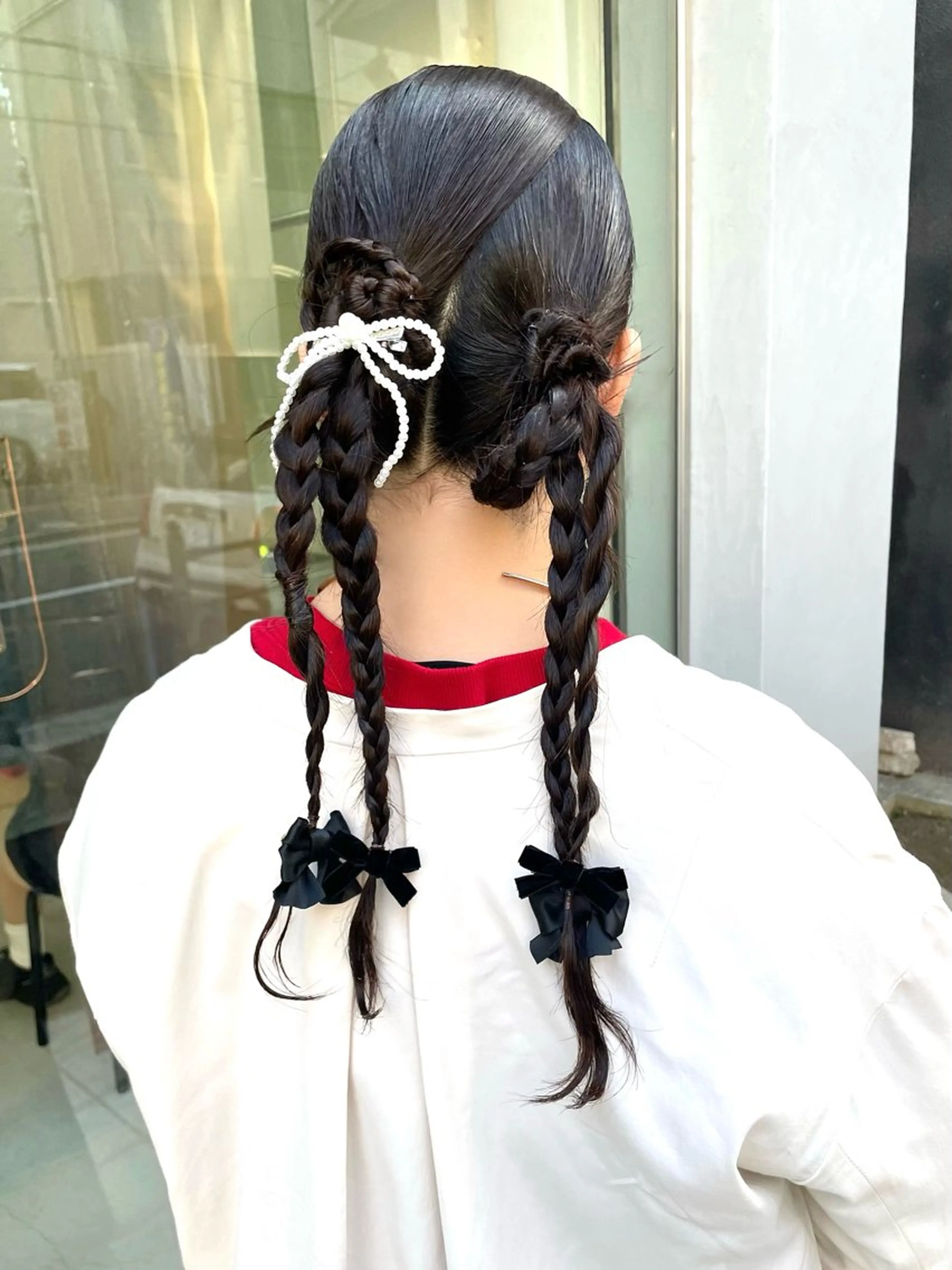 ロング ヘアアレンジ mana/ハイトーン /ヘアセット🎀のヘアスタイル