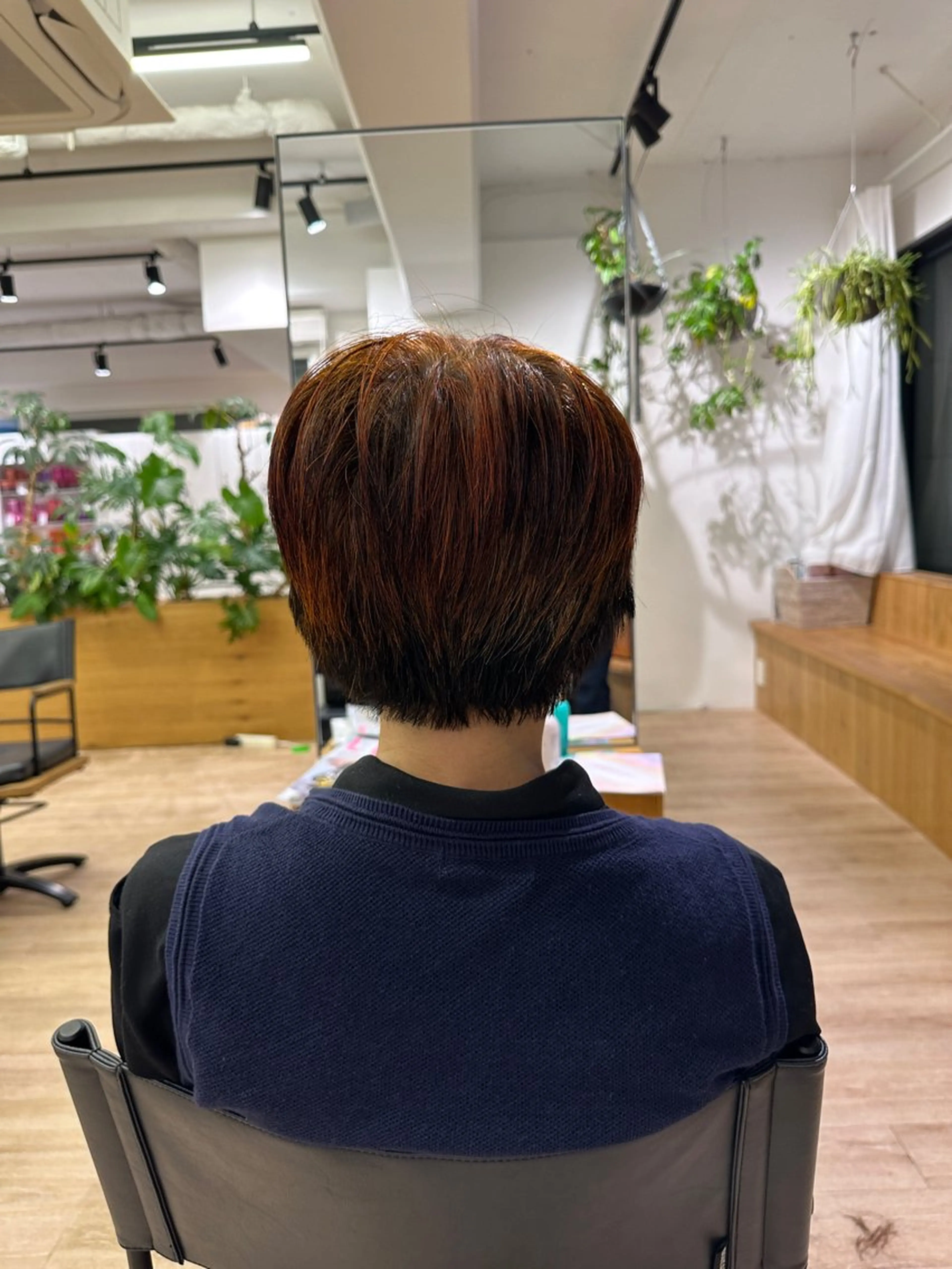 ショート 切りっぱなし/髪質 改善矯正/さやか🫧のヘアスタイル