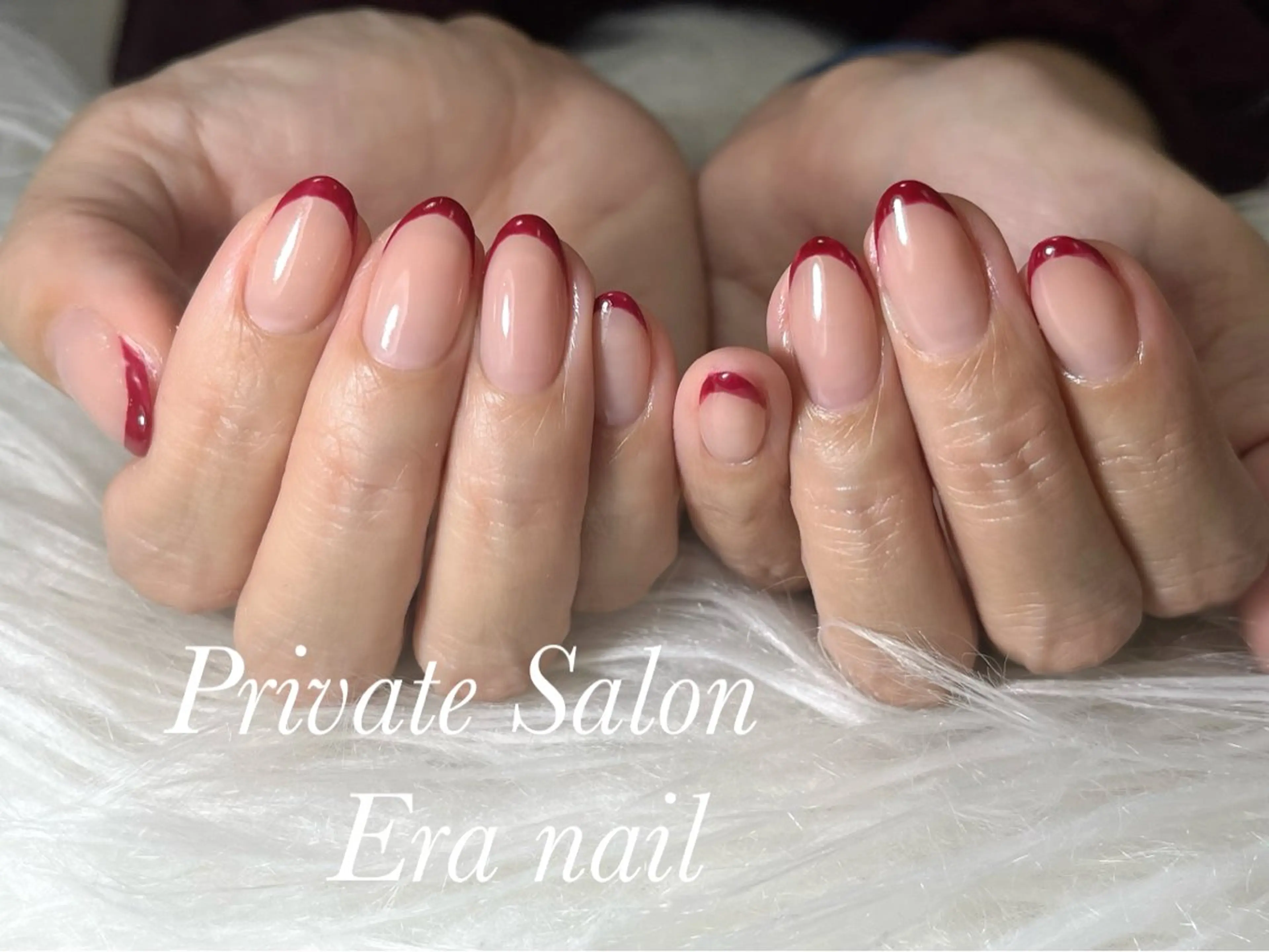 ネイル フレンチネイル Era nailのネイルデザイン