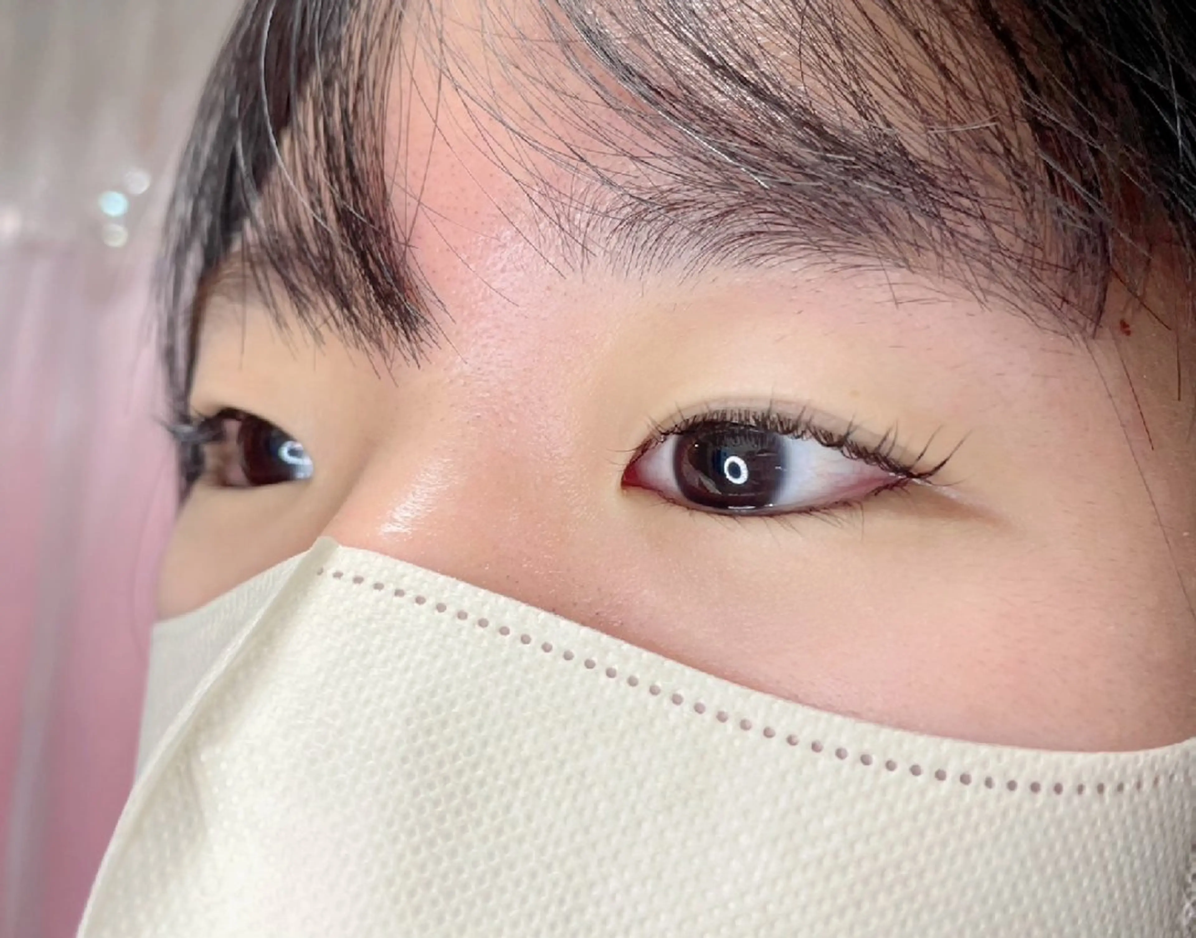 マツエク・マツパ Cカール パリジェンヌラッシュリフト 一重×まつ毛パーマ マツパ 吉岡 ゆうなのマツエク・マツパデザイン