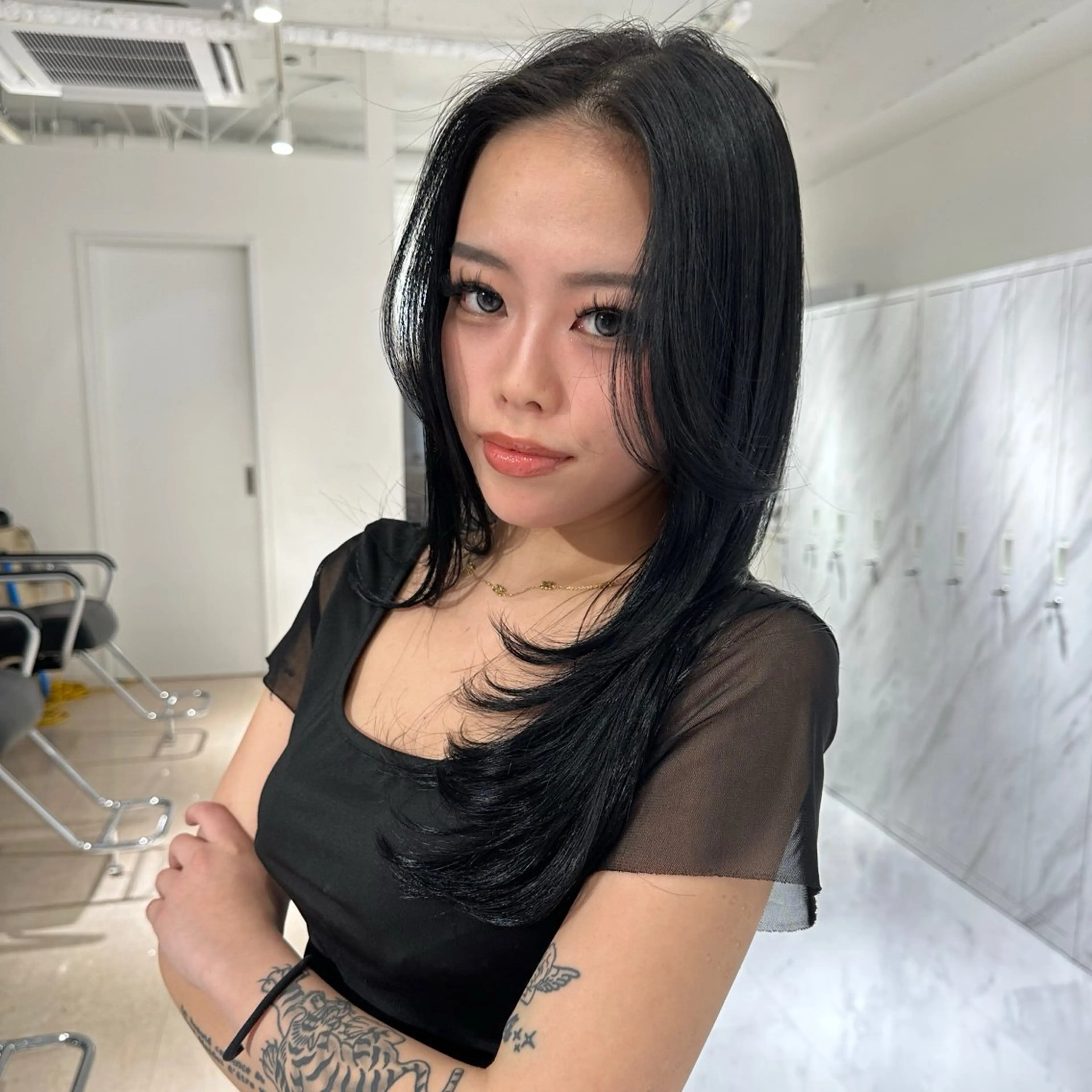 ロング カット 上野/海外hair/ レイヤー/Anriのヘアスタイル