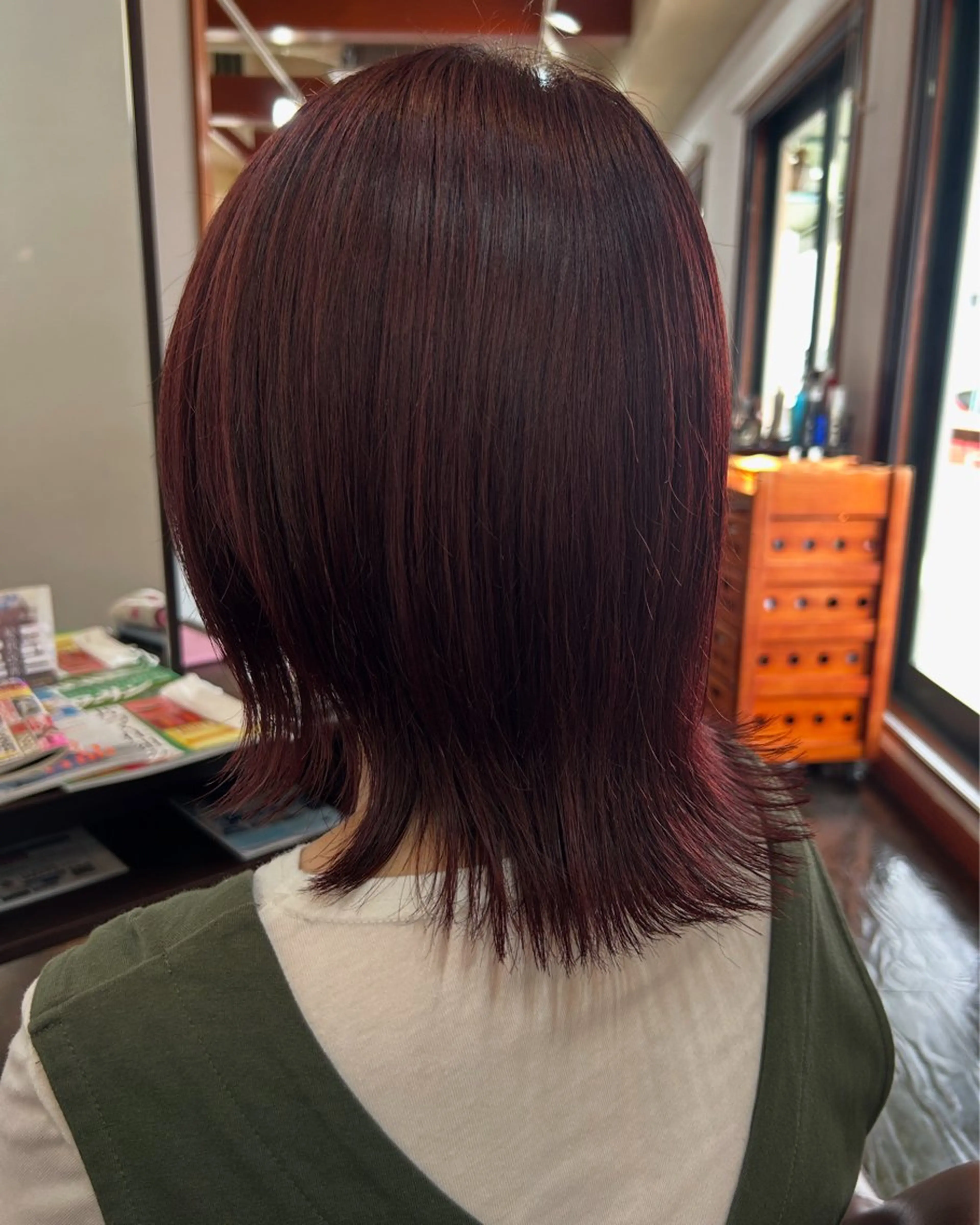 カラー ピンクカラー 坂本 瑞季 🤍 髪質改善のヘアスタイル