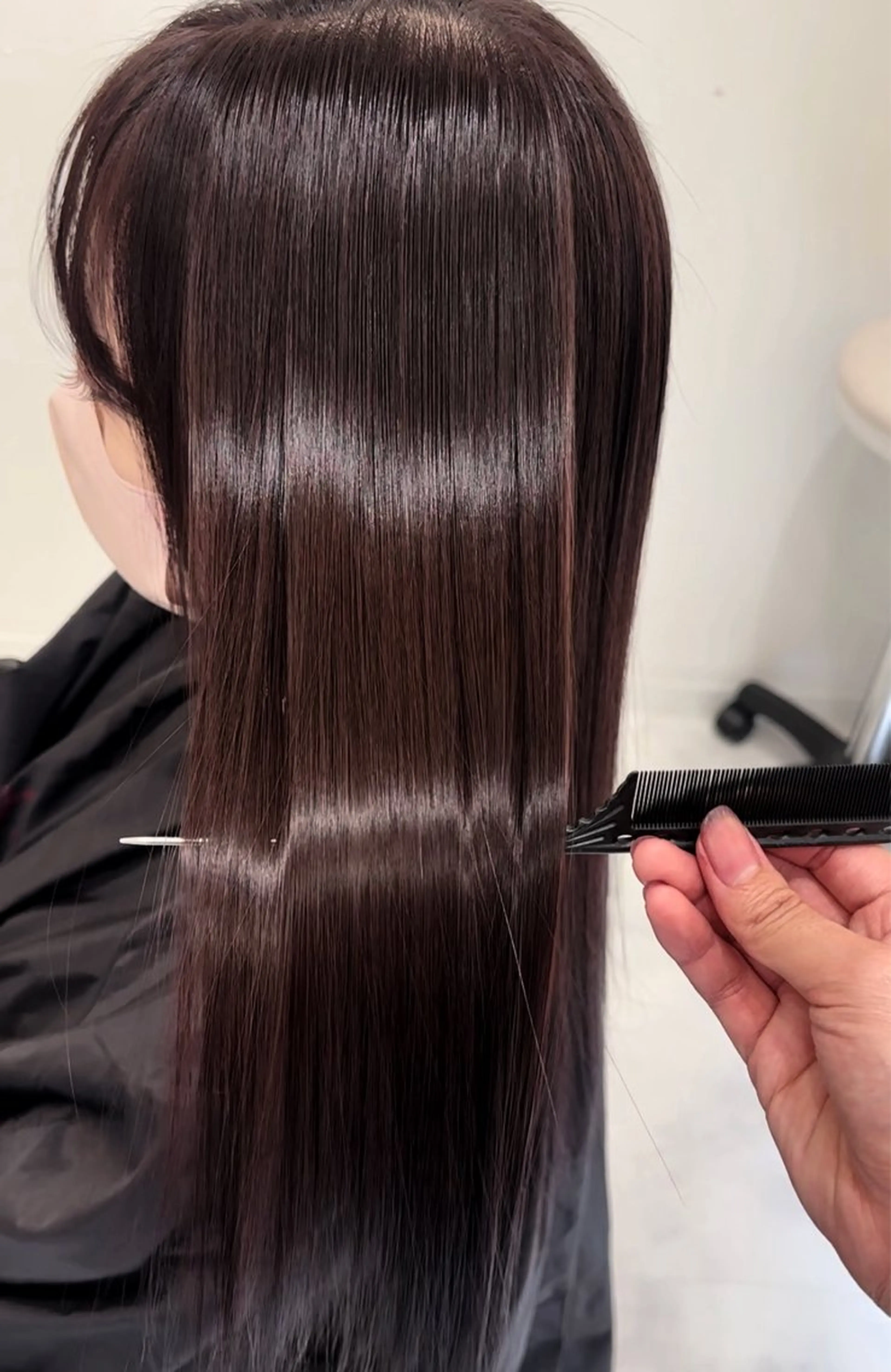 ロング カラー 💘韓国カラー💘 クルミのヘアスタイル