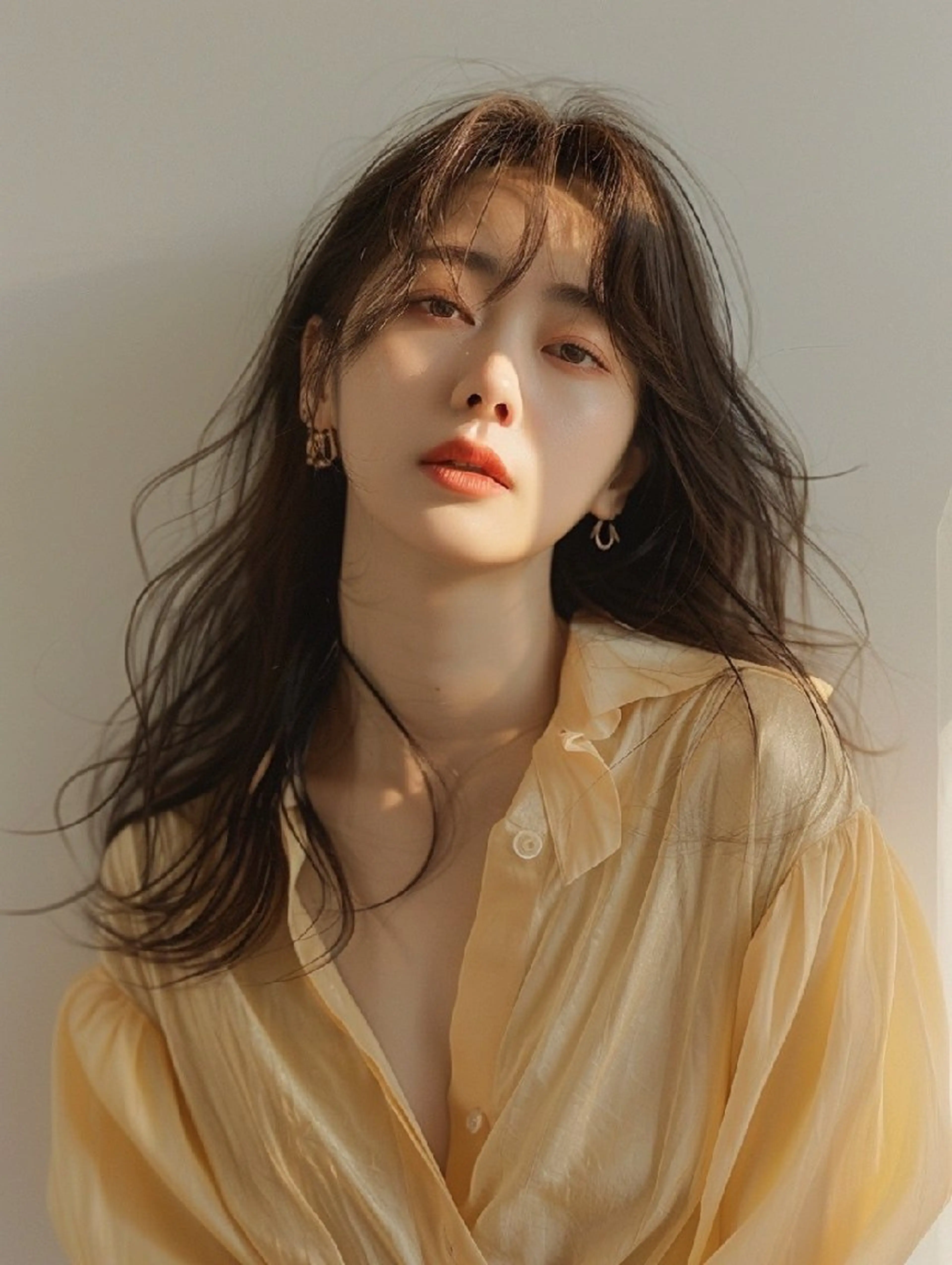 カラー 束感まつぱ🥑🤍 NATUKI🤍のヘアスタイル