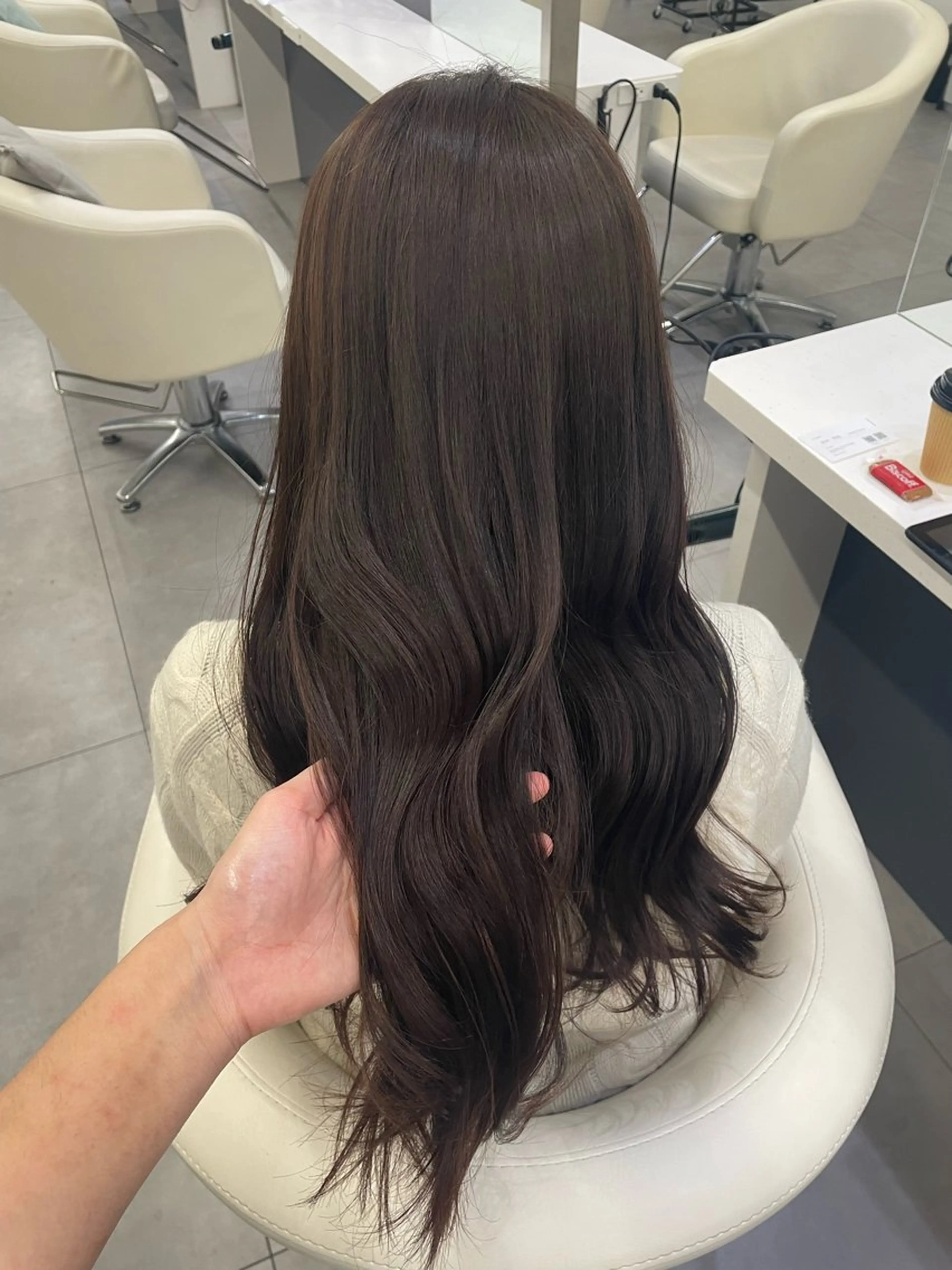 ロング カラー カラーモデル募集/ 森本明花のヘアスタイル