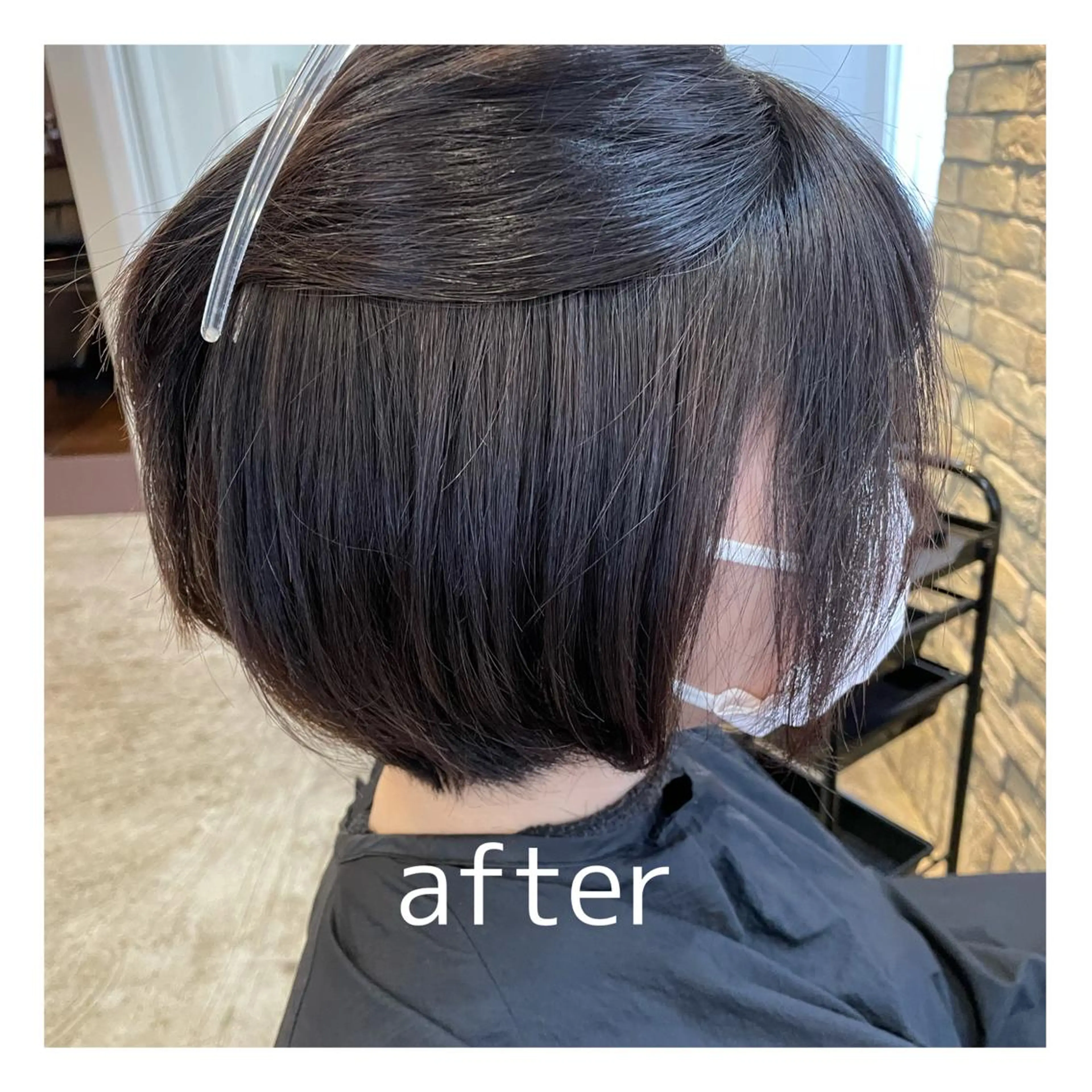 ショート カット 縮毛矯正 トリートメント 縮毛矯正×髪質改善 小笠原大樹のヘアスタイル