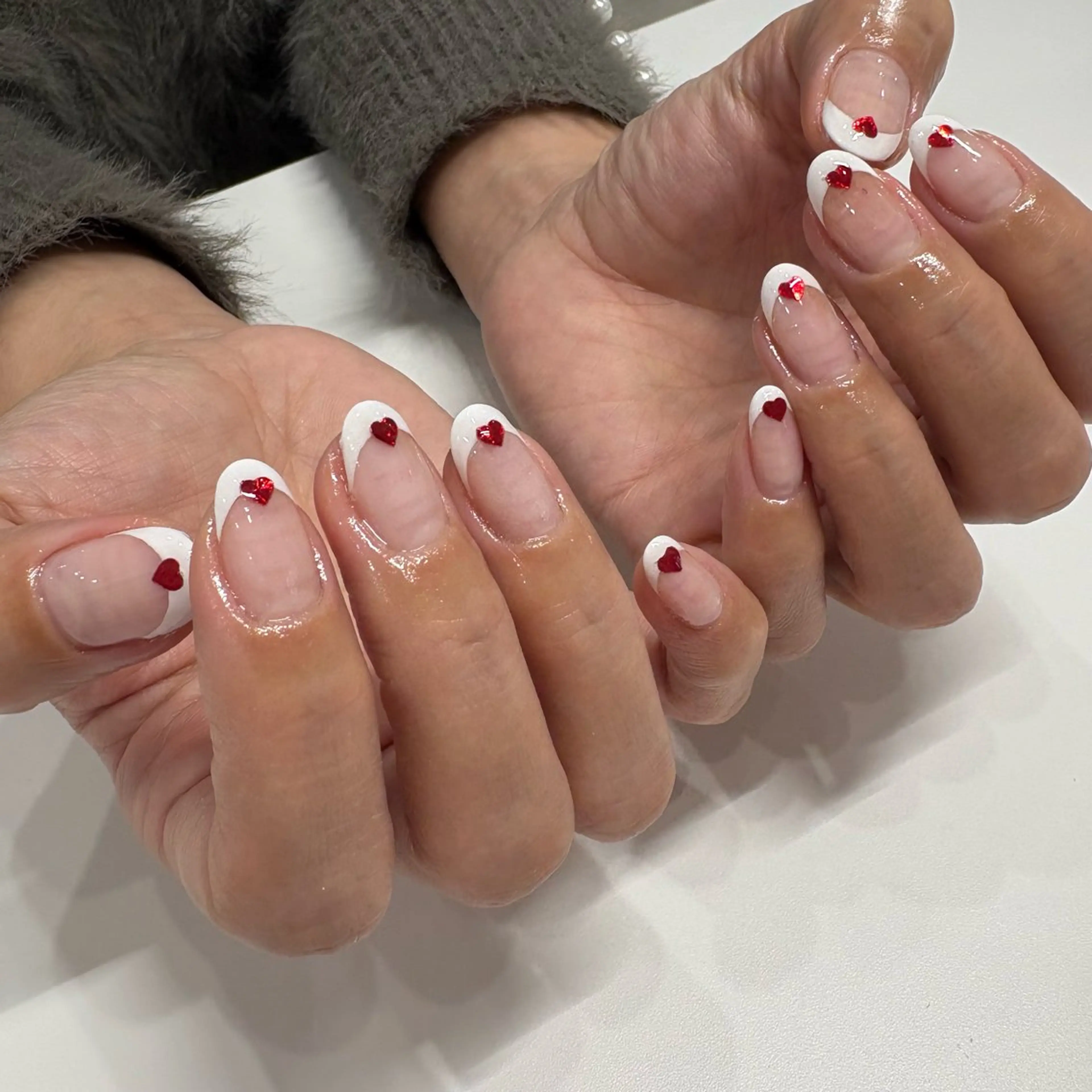 ネイル フレンチネイル Dityca Risaのネイルデザイン