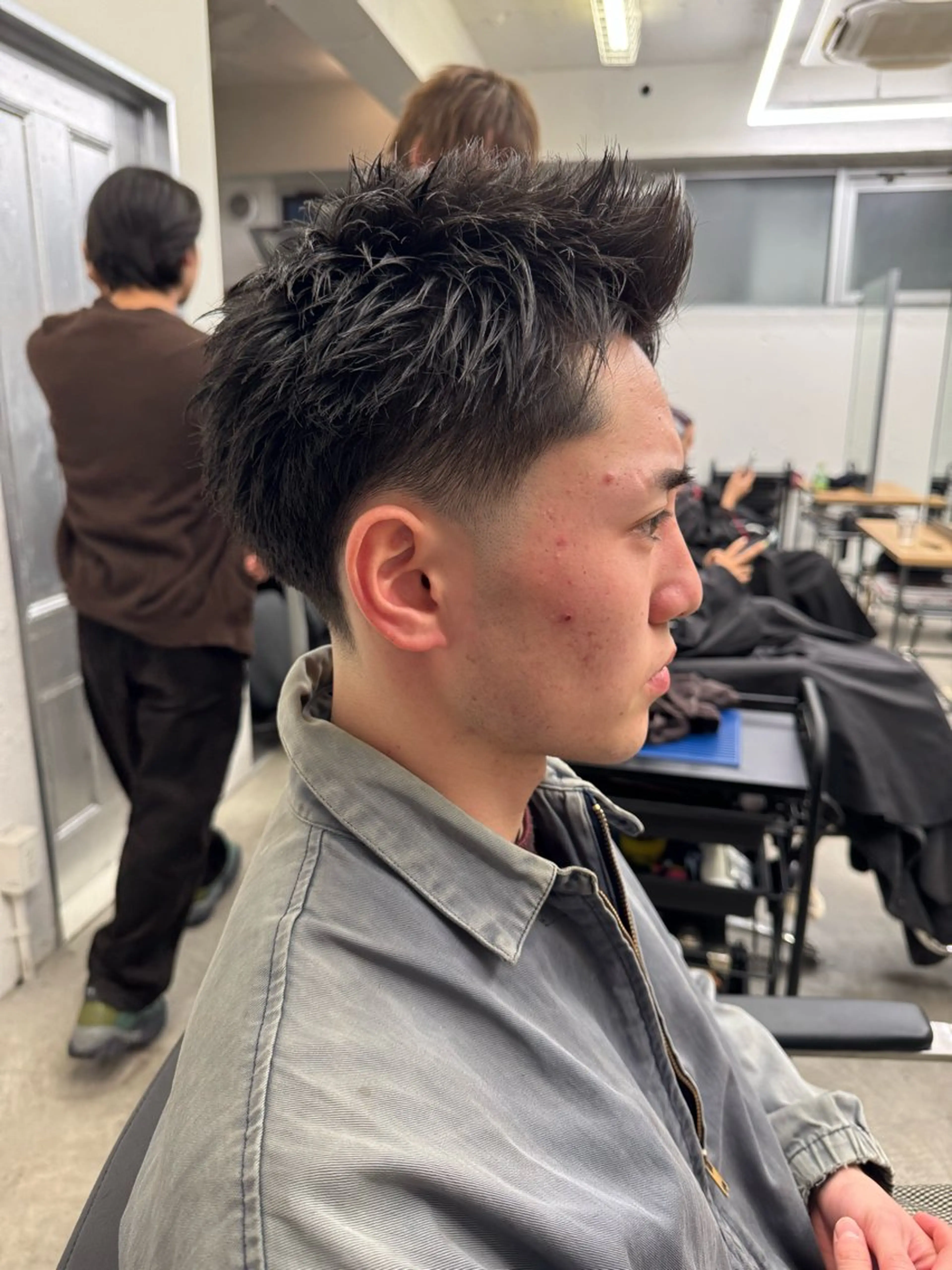 ショート メンズ フェードカット メンズショート スキンフェード スパイキーショート ショートヘア カット トリートメント 💈メンズ特化💈 TASUKUのヘアスタイル