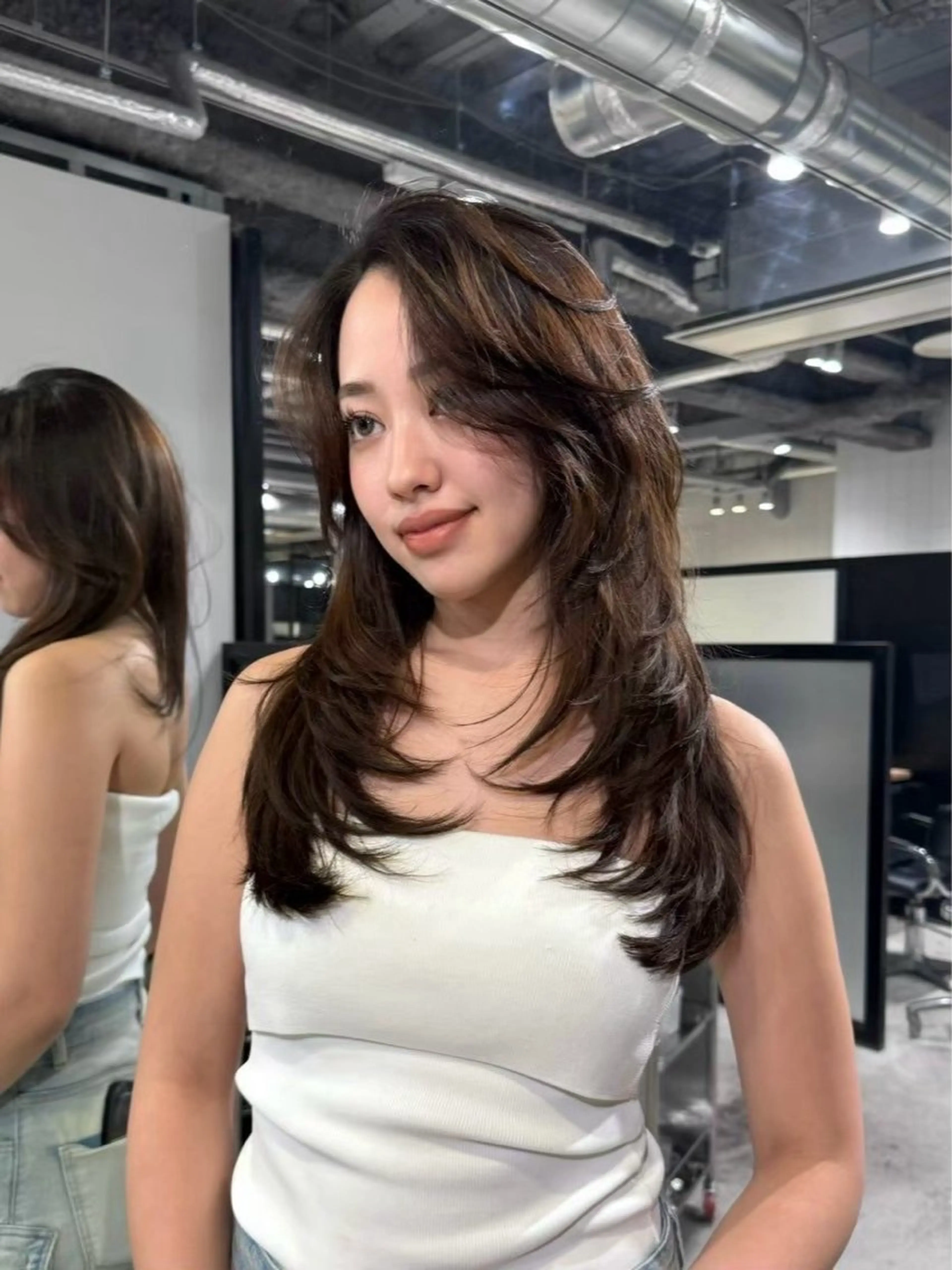 ロング カット トリートメント 🖤エクステ/ハイト ーン/KANNA🖤のヘアスタイル