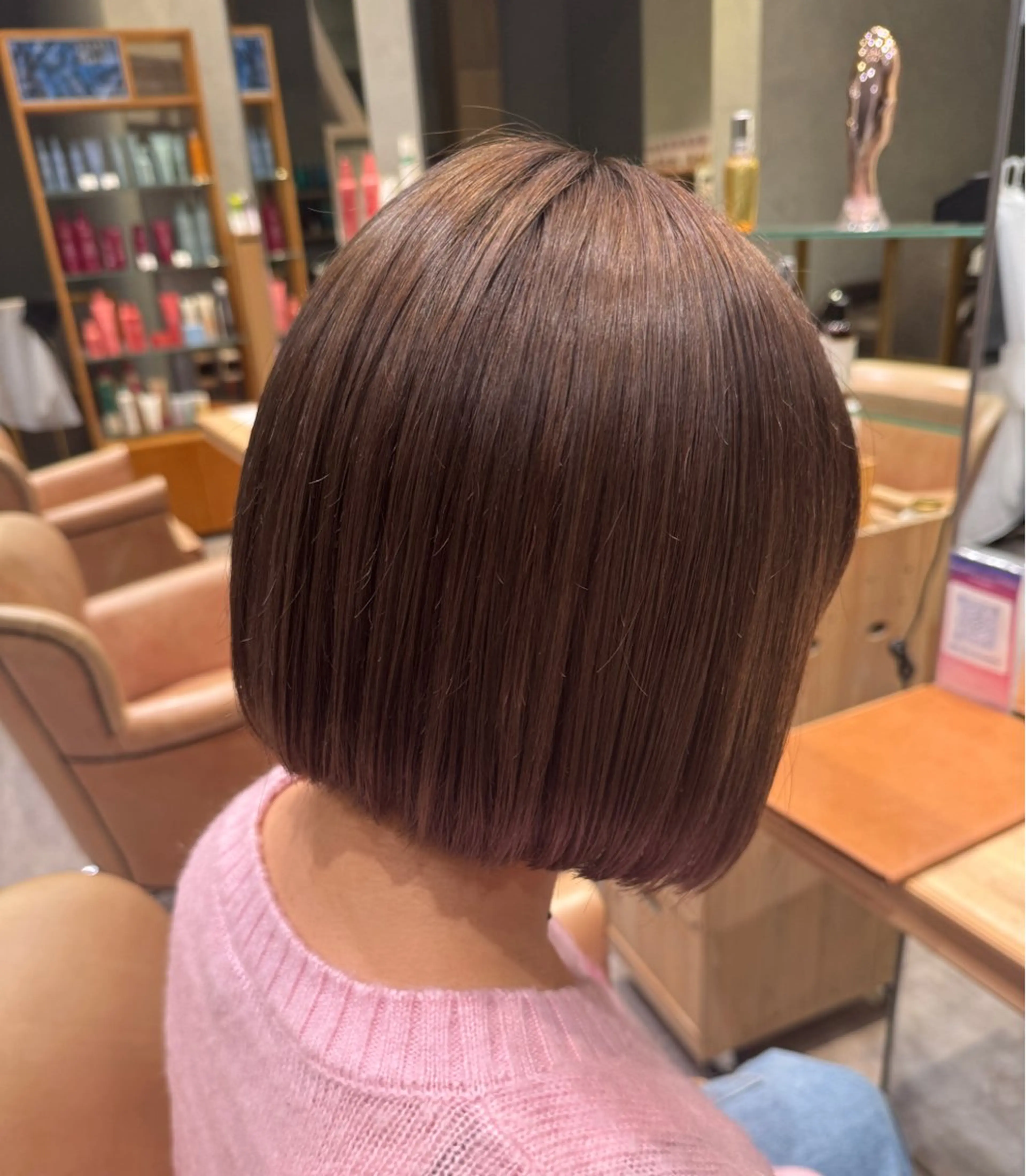 ショート カラー 小顔ボブショート🌸 hinakoのヘアスタイル