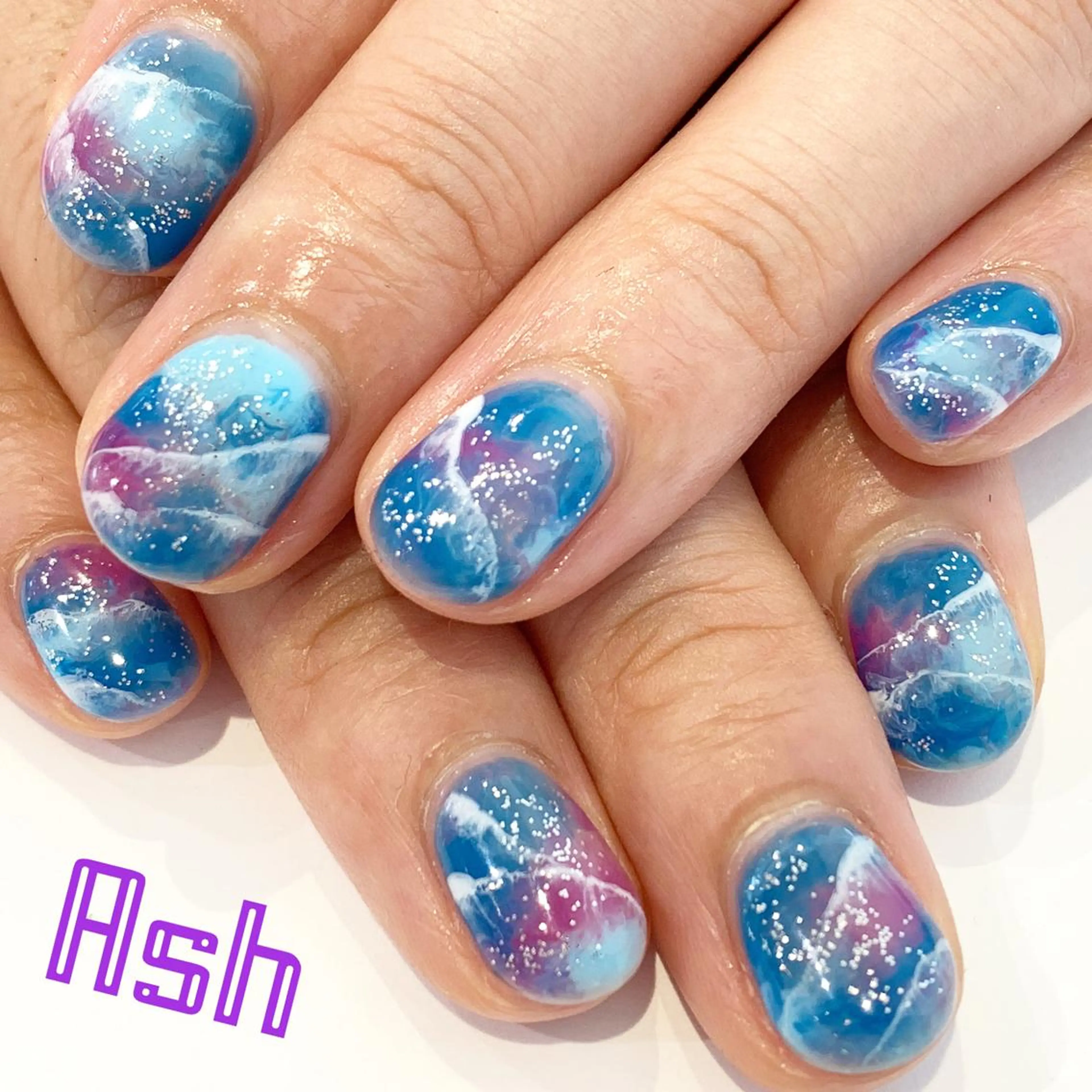 ネイル 🩵NORIKO 上品ネイルが得意🩵のネイルデザイン