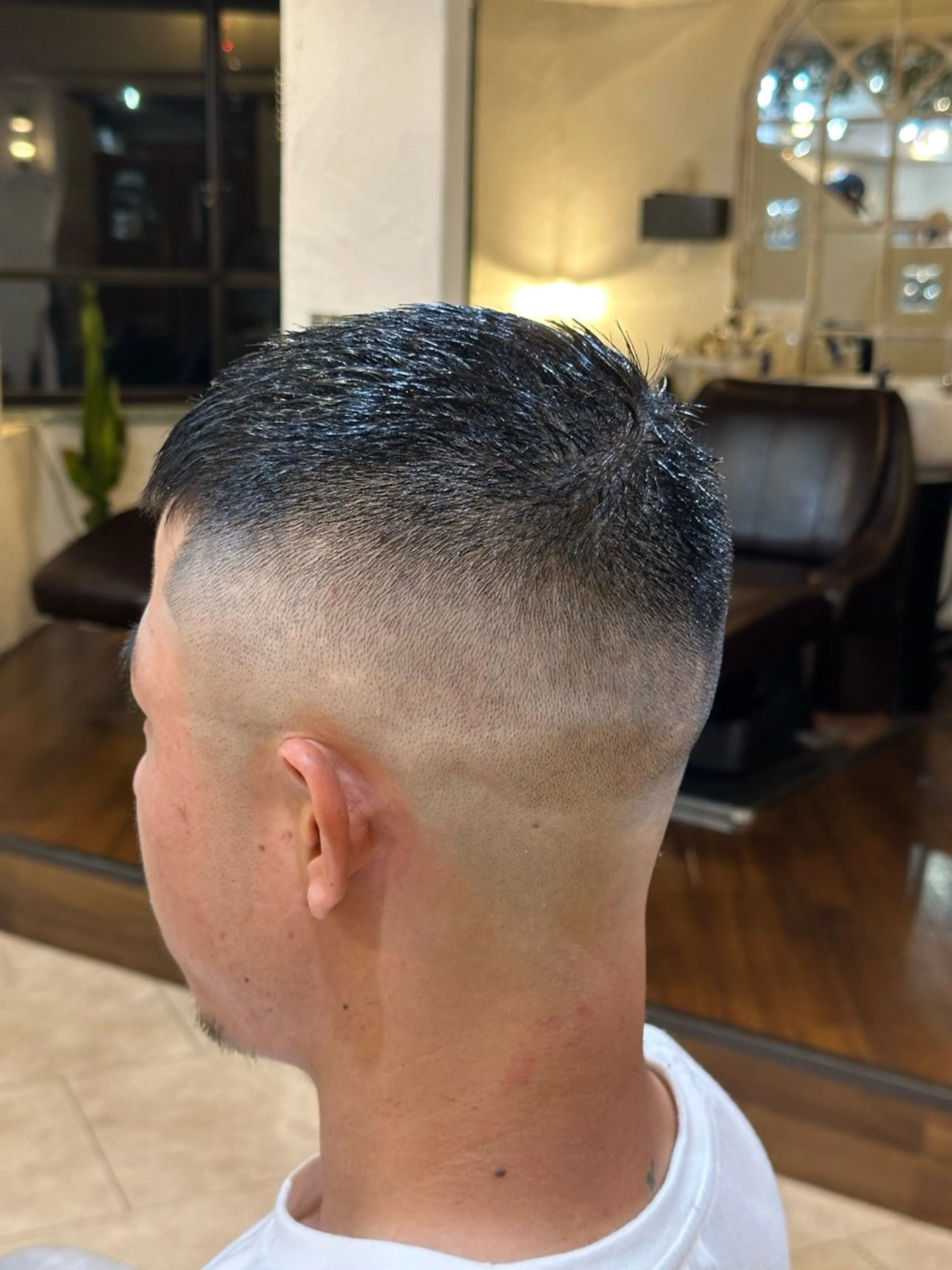 ショート メンズ カット スパイキー/ ピンパーマ/緑川雄也のヘアスタイル