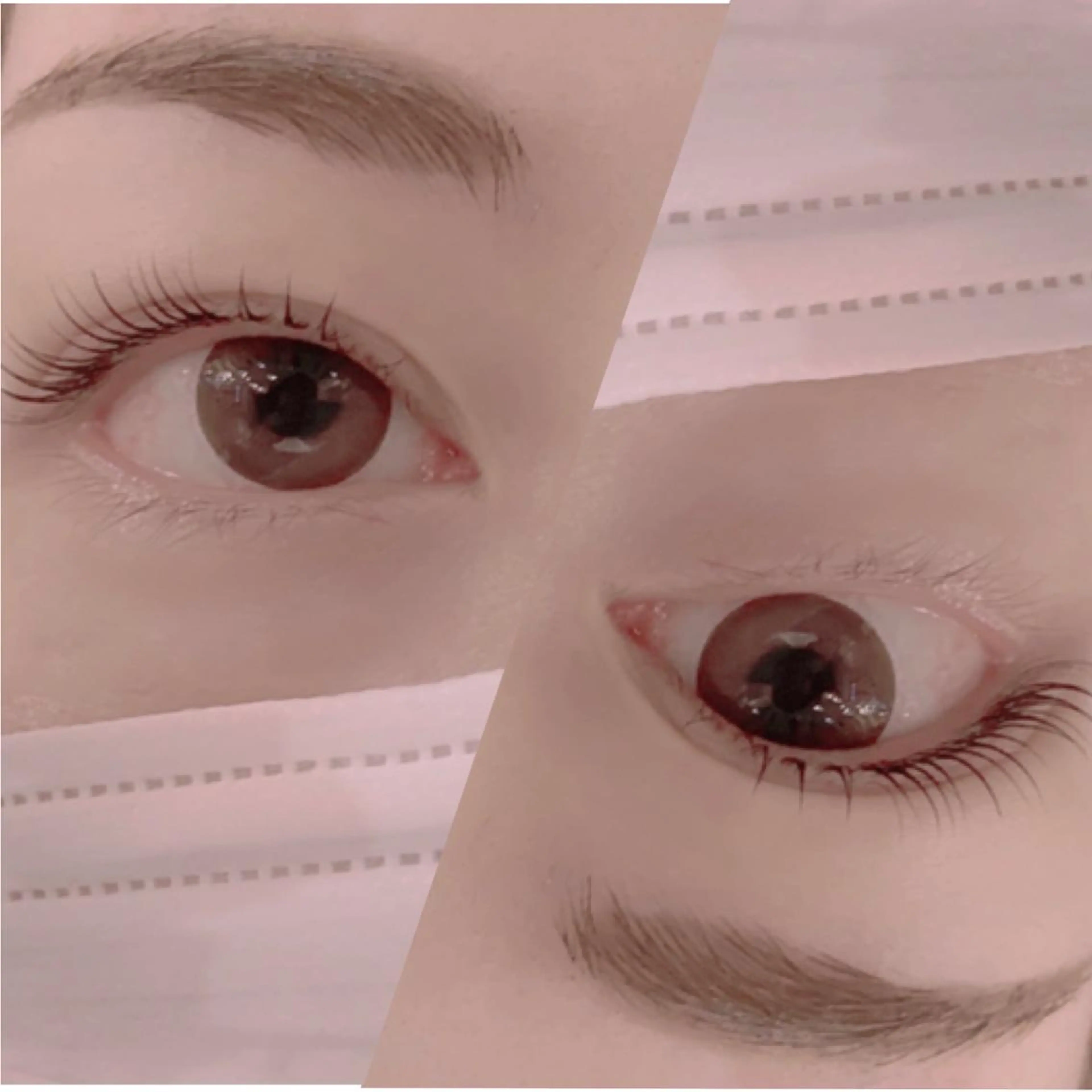 マツエク・マツパ カラーマツエク フラットラッシュ 韓国風マツエク パリジェンヌラッシュリフト まつげパーマ barro.1995所属・オーダーメイドまつげ ＆まゆげ.RIKAのマツエク・マツパデザイン