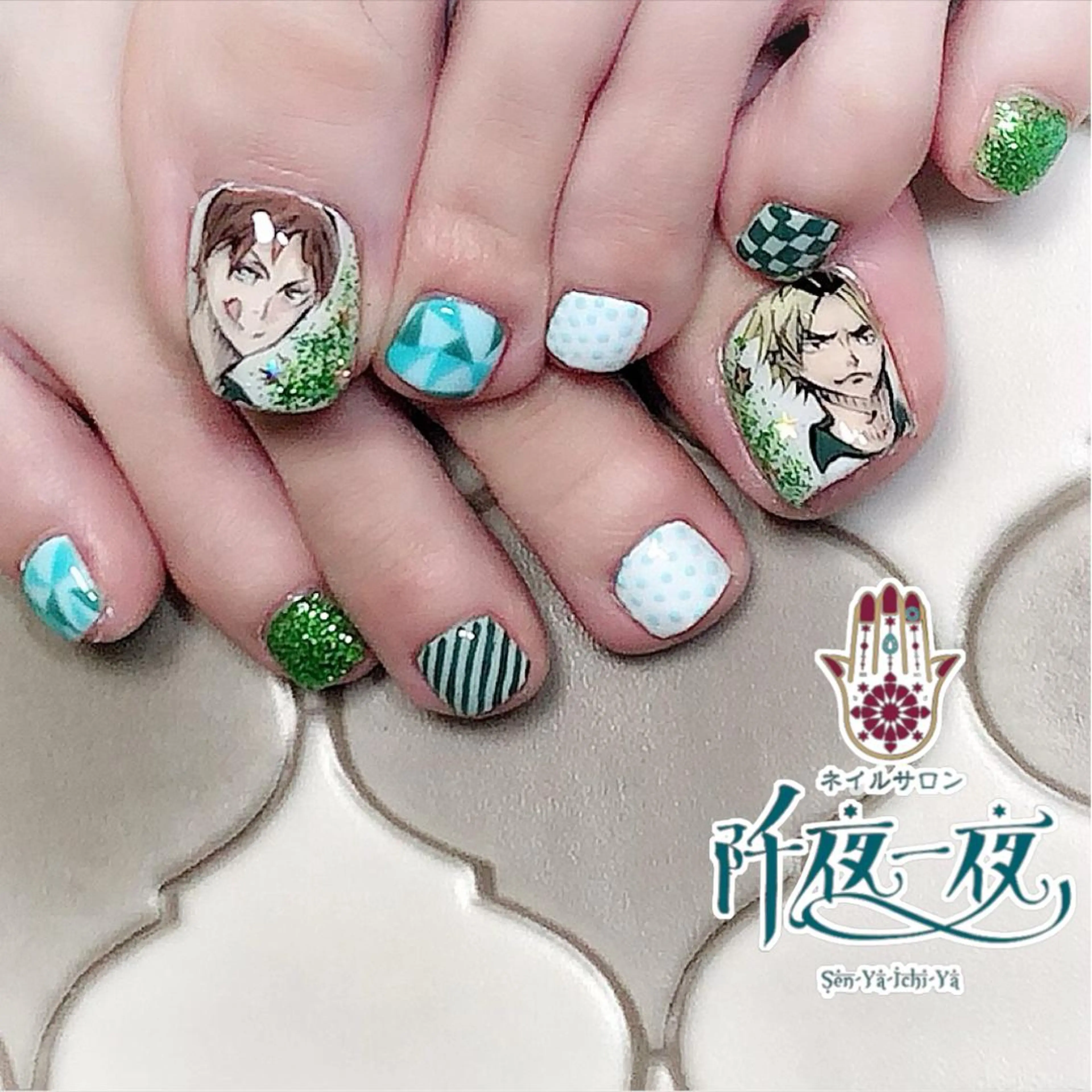 ネイル 六本木ネイル阡夜一夜 当日＆持ち込み歓迎のネイルデザイン