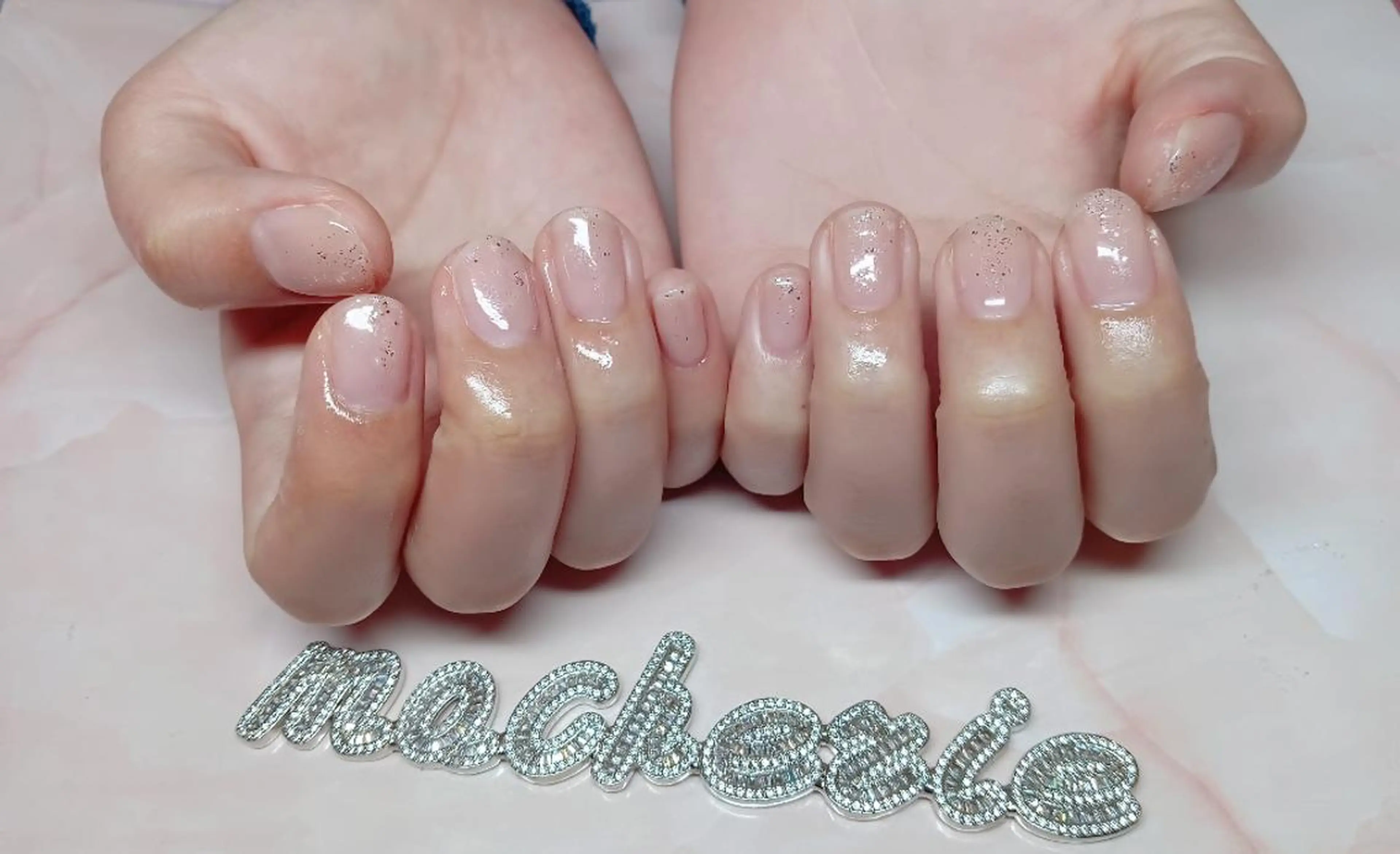 ネイル キラキラネイル ハンドネイル Nail Salon macherieのネイルデザイン