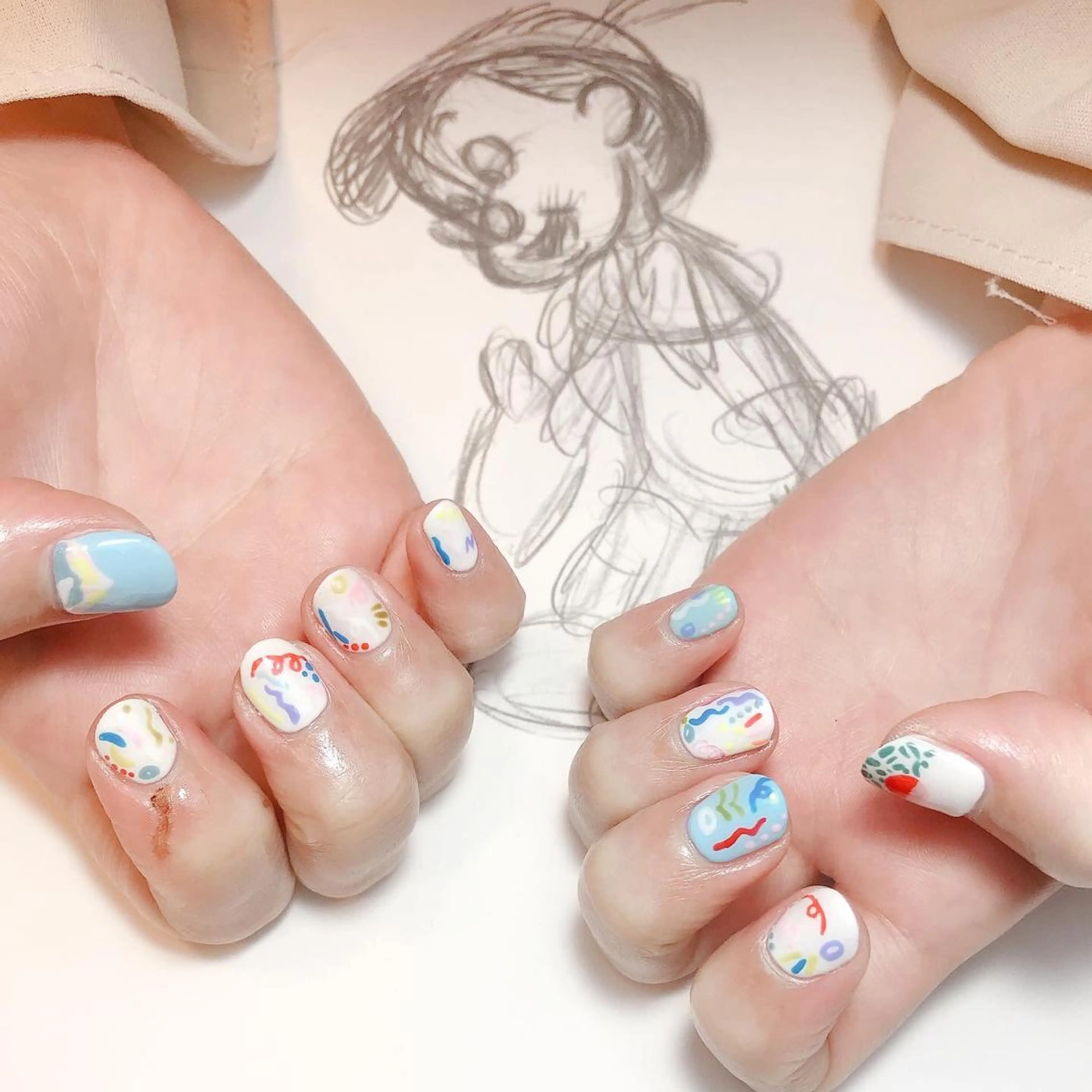 ネイル アートネイル owlnail /持込みデザイン専門のネイルデザイン