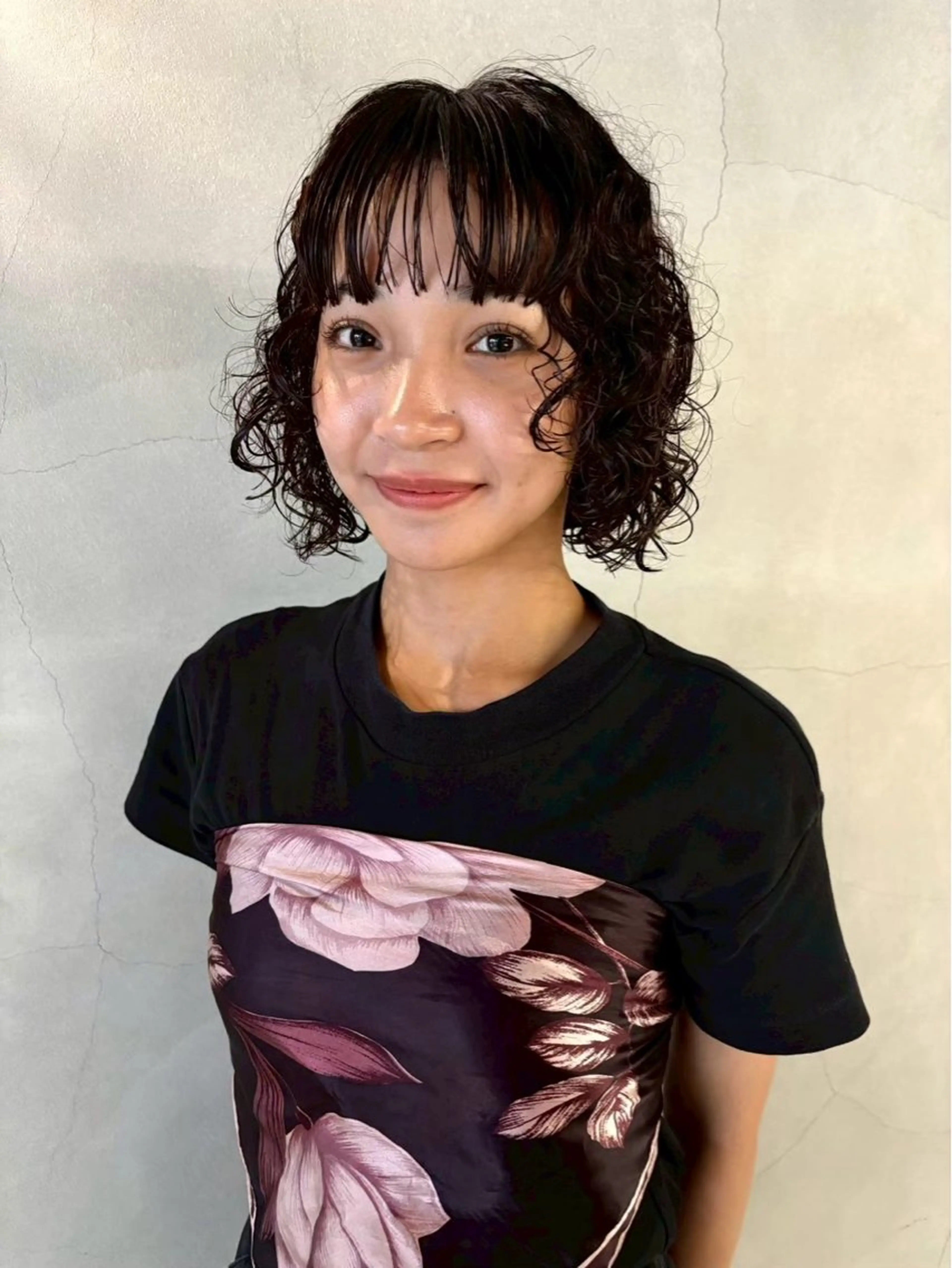 パーマ 中村 衣里のヘアスタイル