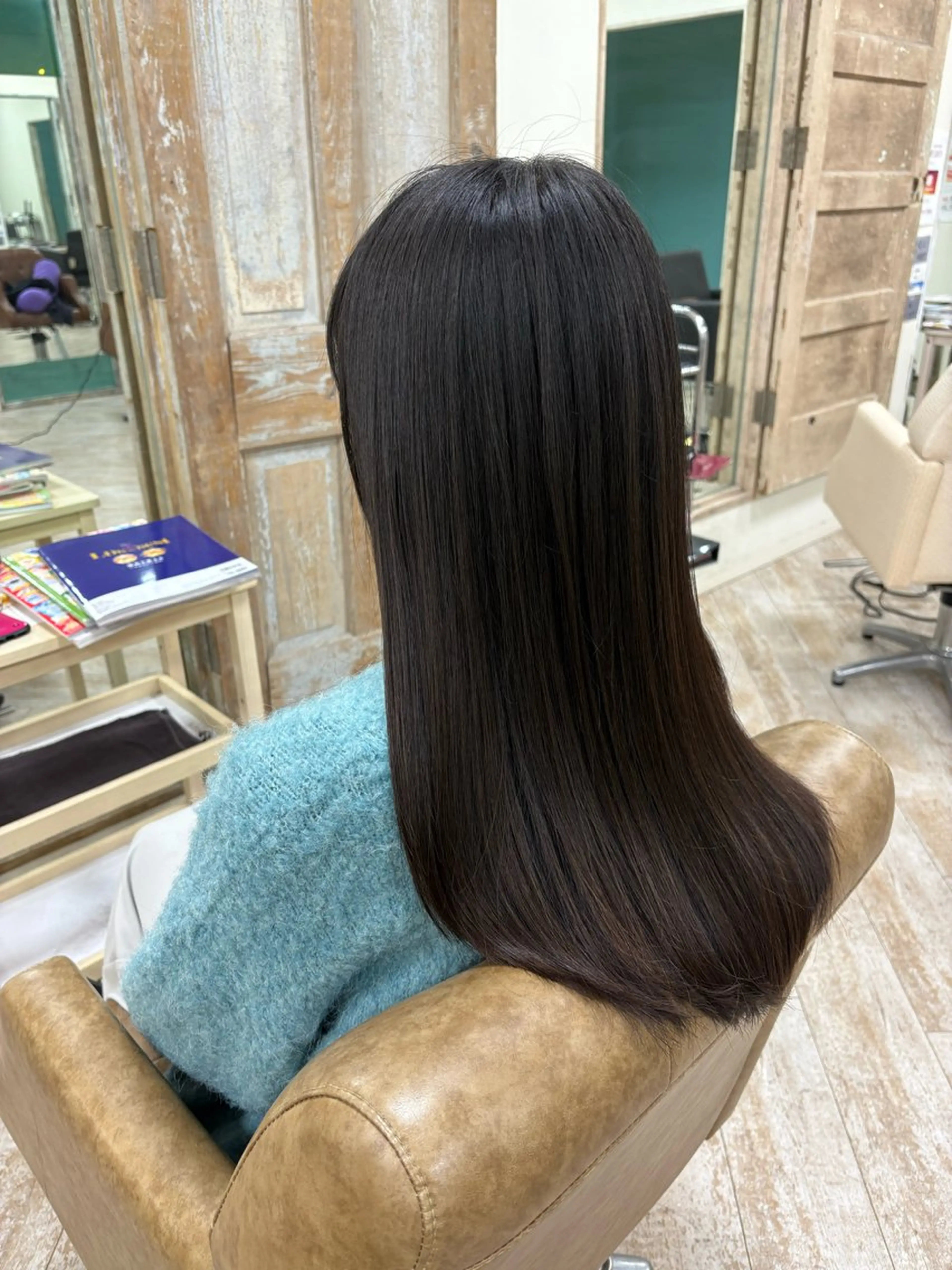 ロング 菊地 映香のヘアスタイル