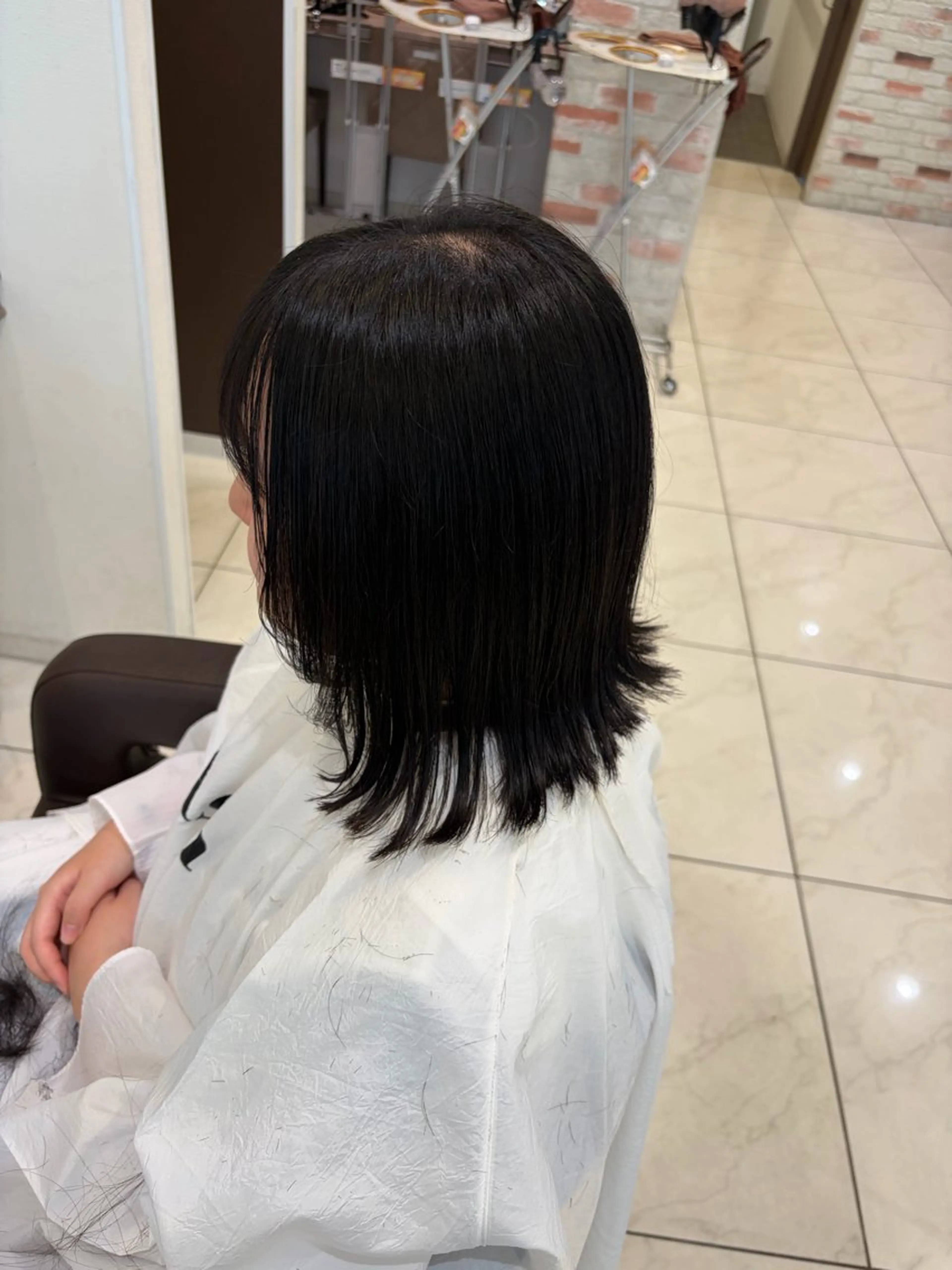 ミディアム 顔まわりレイヤー レイヤーカット 🧡Ash 新杉田🧡山本のヘアスタイル