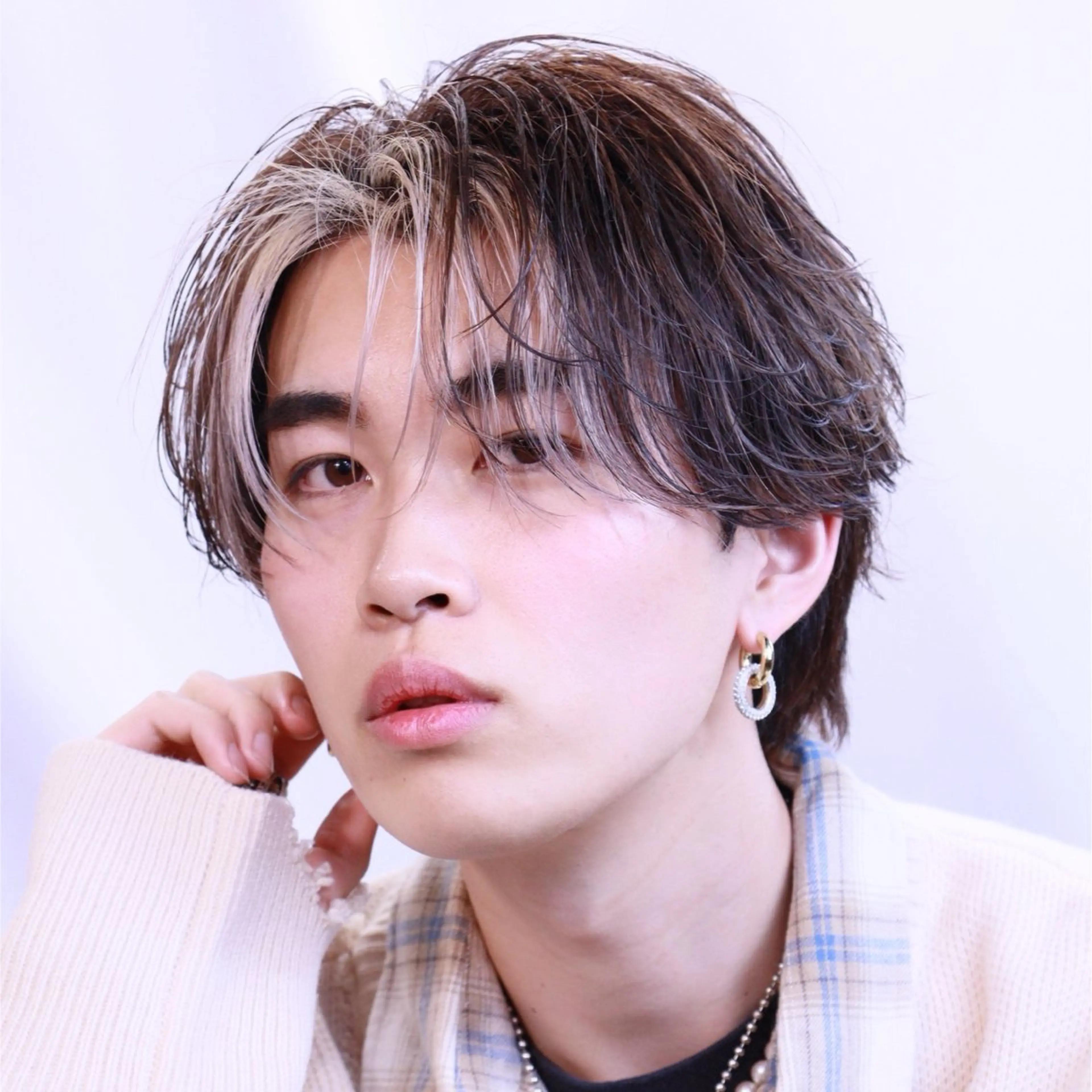 カラー メンズ カット ヘアカラー Men's hair NoN所属・‎🤍モテ/メンズ KEISHO🩶のヘアスタイル