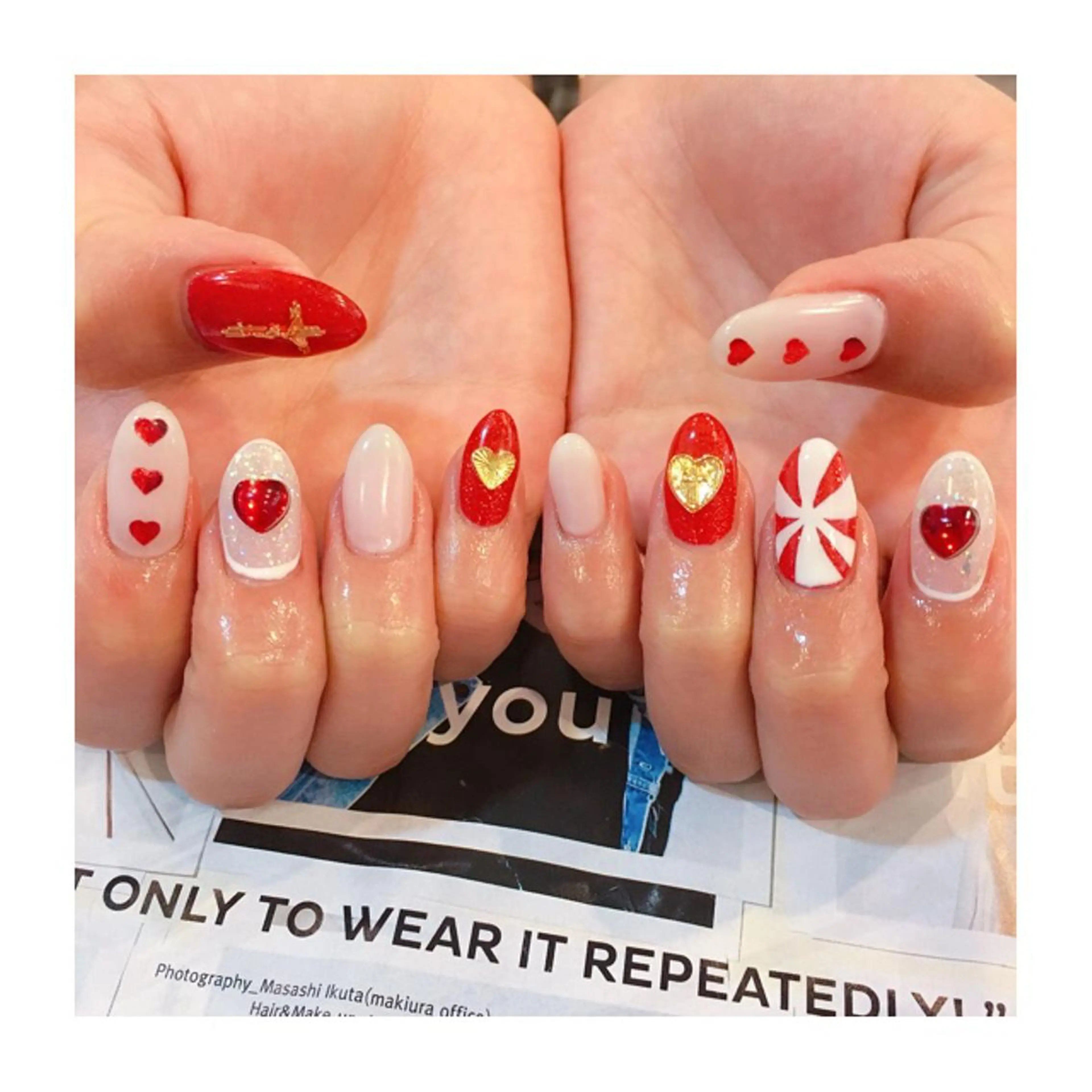 ネイル ハンドネイル にしぐち はるかのネイルデザイン