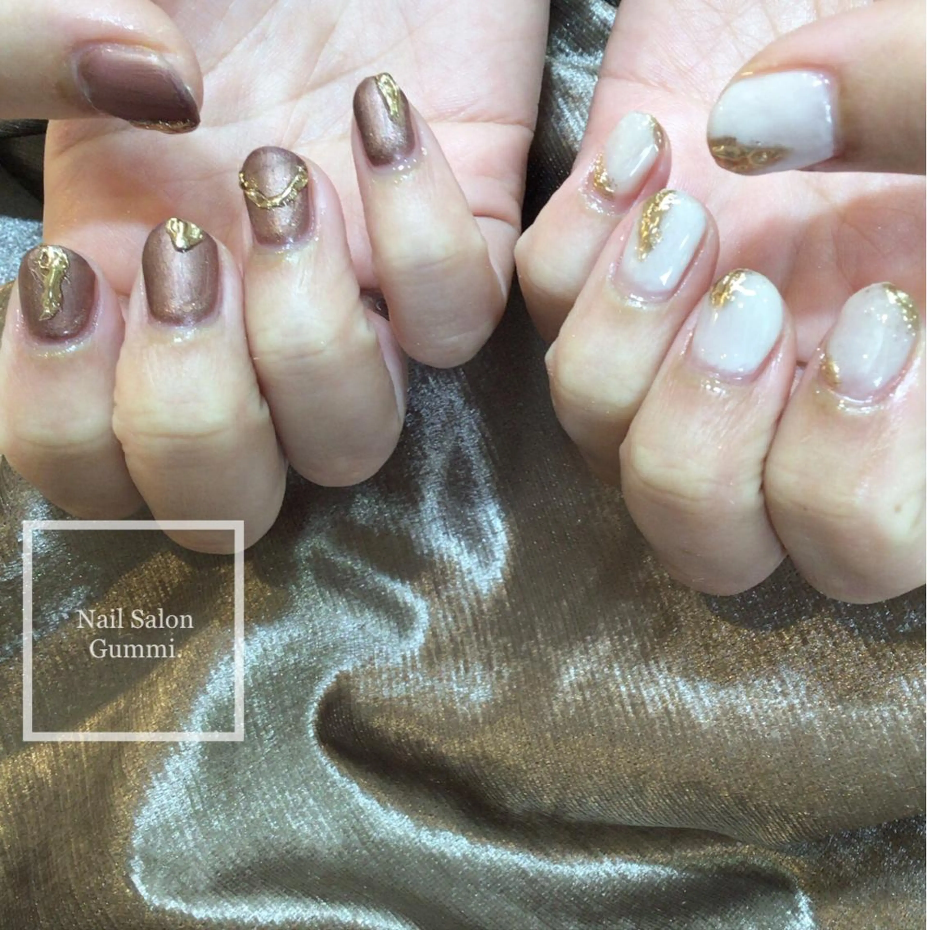 ネイル キラキラネイル 韓国ネイル ラメ(グリッター) ミラーネイル 持ち込み Nail Salon Gummi.のネイルデザイン