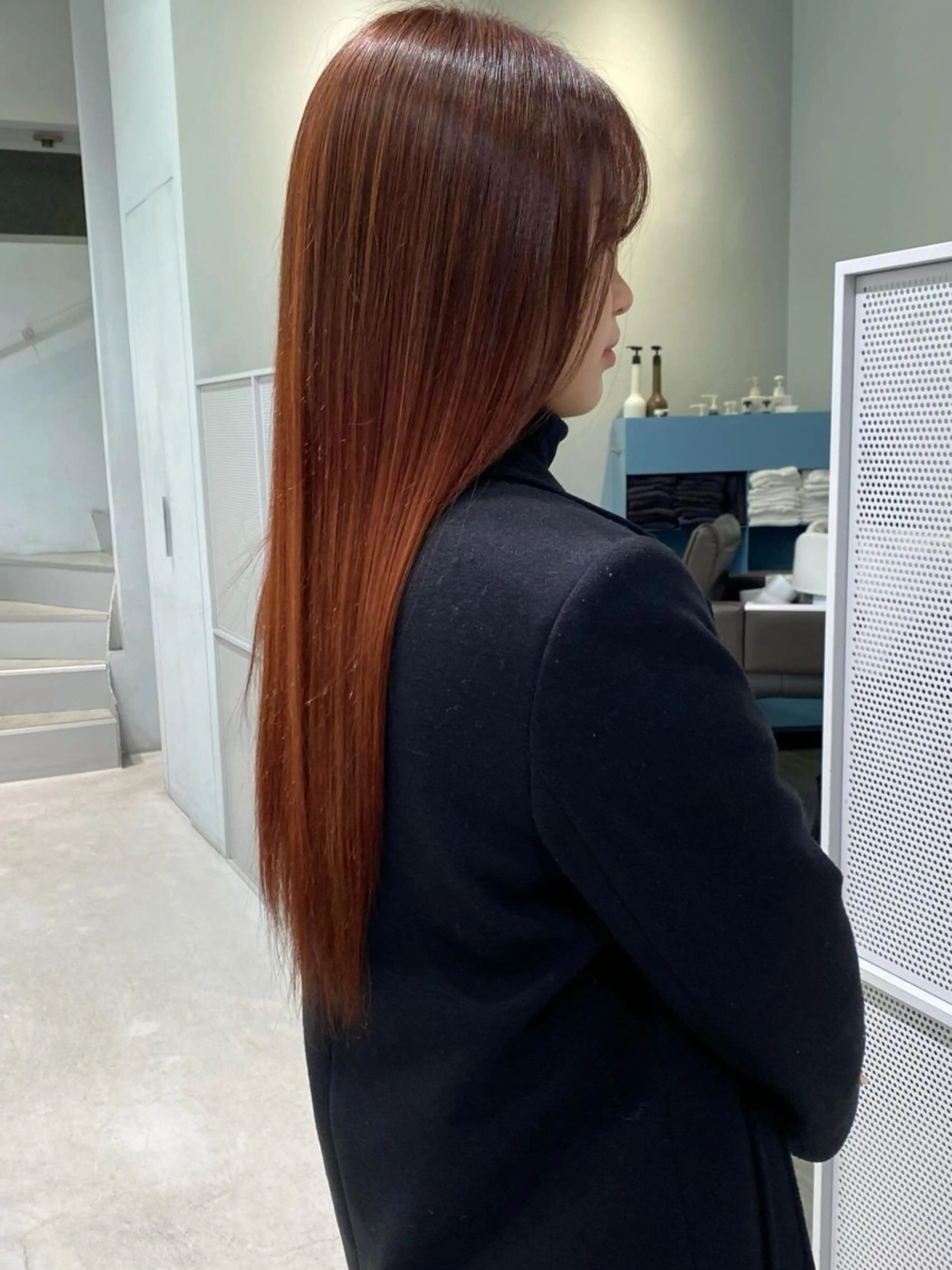 カラー ブラウンカラー 透明感カラー デザインカラー グラデーションカラー ハイライトカラー ヘアカラー 大関 星翔のヘアスタイル