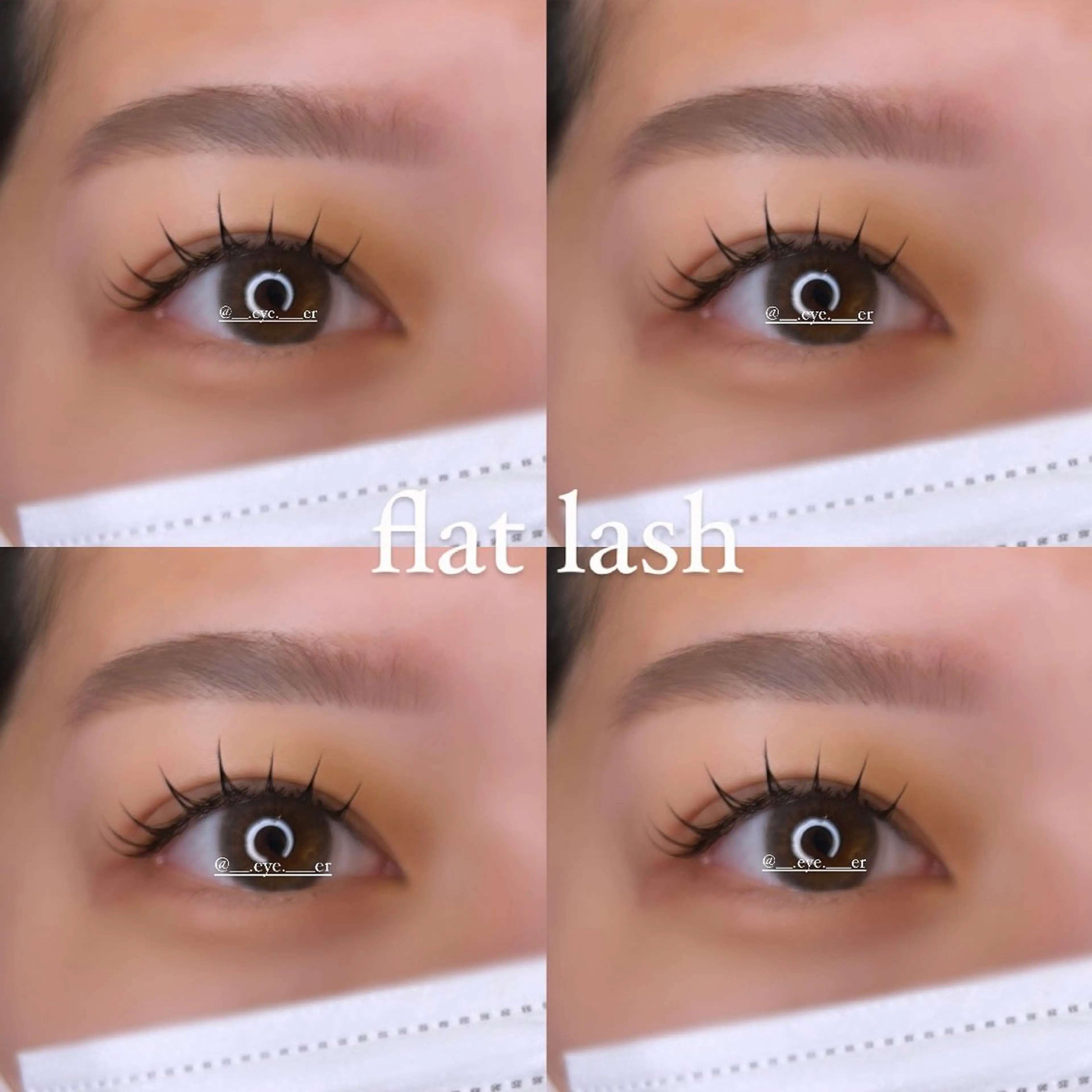 マツエク・マツパ LAUREL川崎店 ERIKO🐰束感♡のマツエク・マツパデザイン