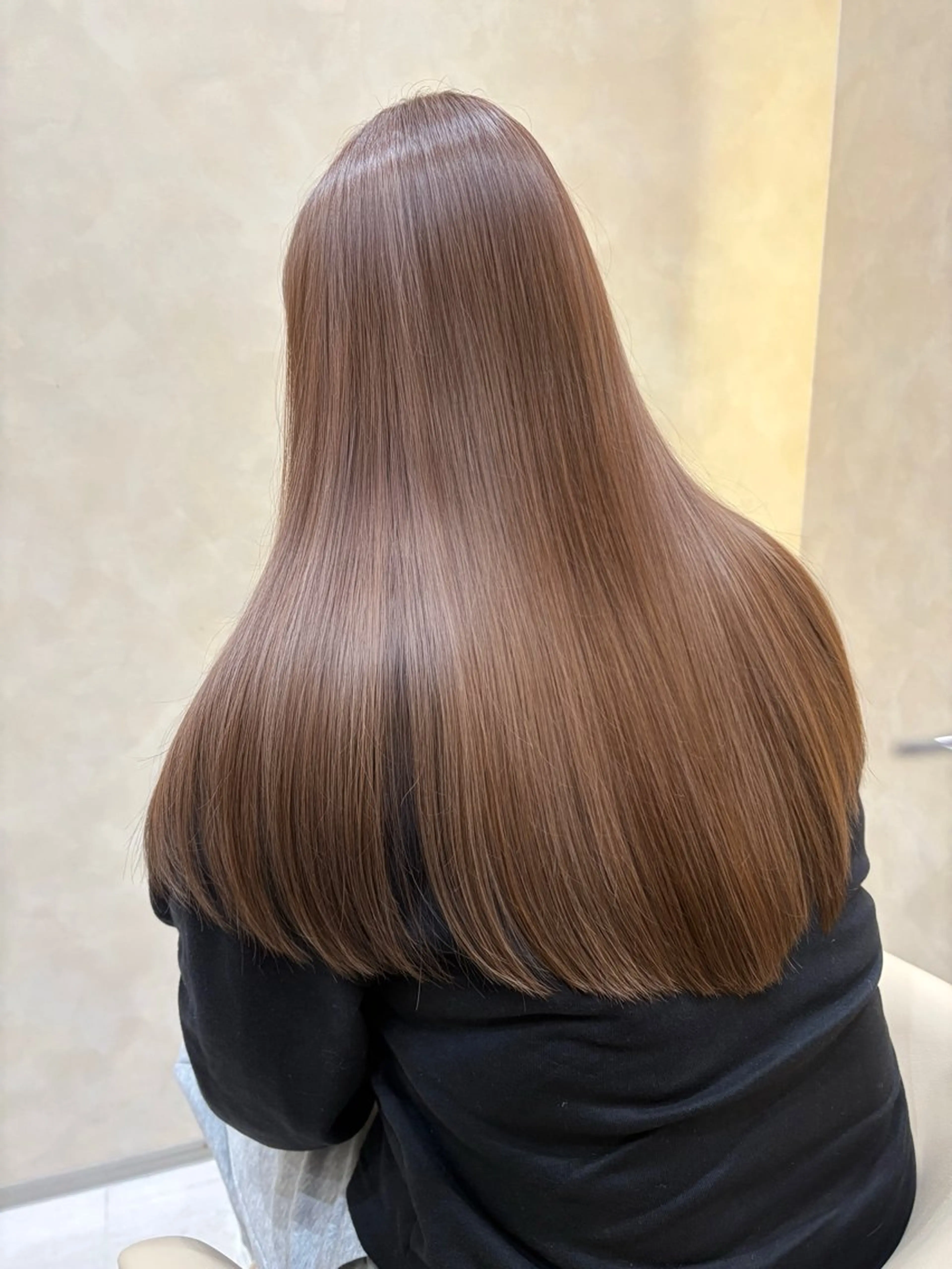 【ブリーチ無しで叶える透明感✨】ブリーチ無しWカラーの写真