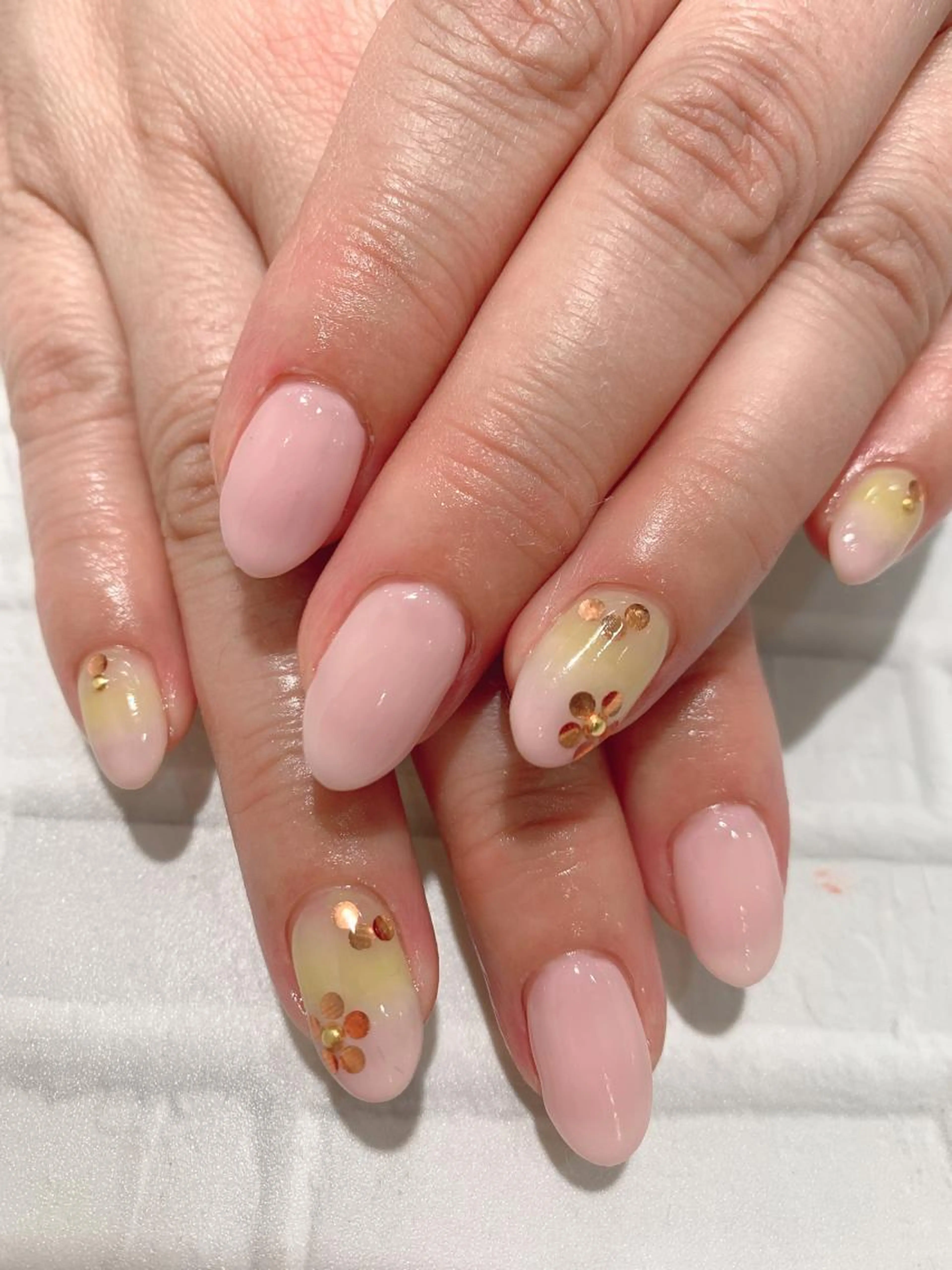 【 ❣️深爪サポートコース❣️】スカルプorジェル💛（⚠️オフ有り+2,750円💫ナチュラルネイルも対応してます！の写真