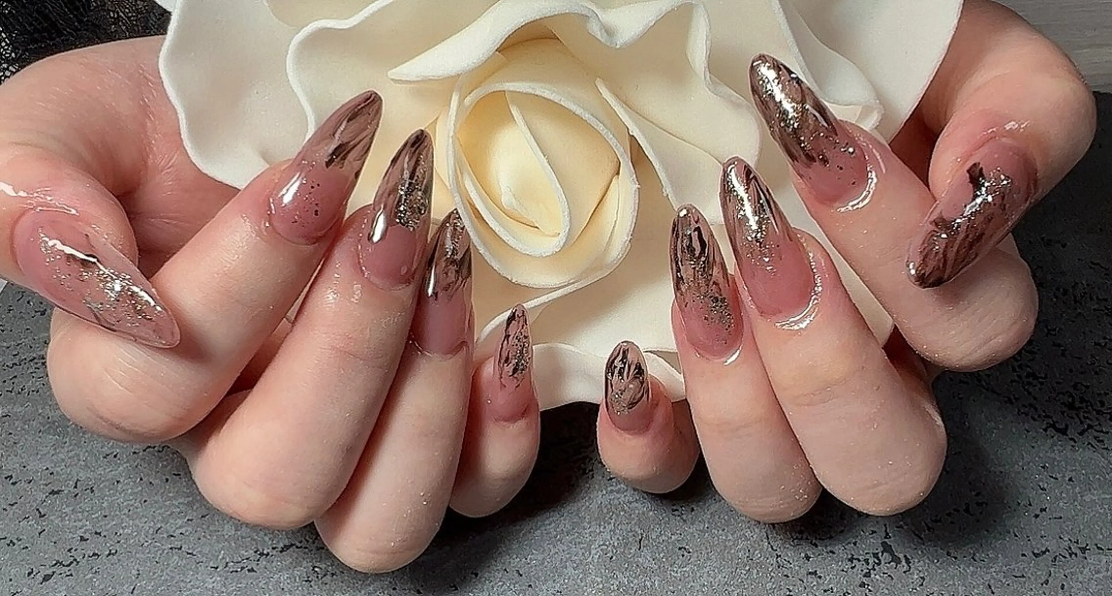 ネイル ニュアンスネイル Ruana Nailのネイルデザイン