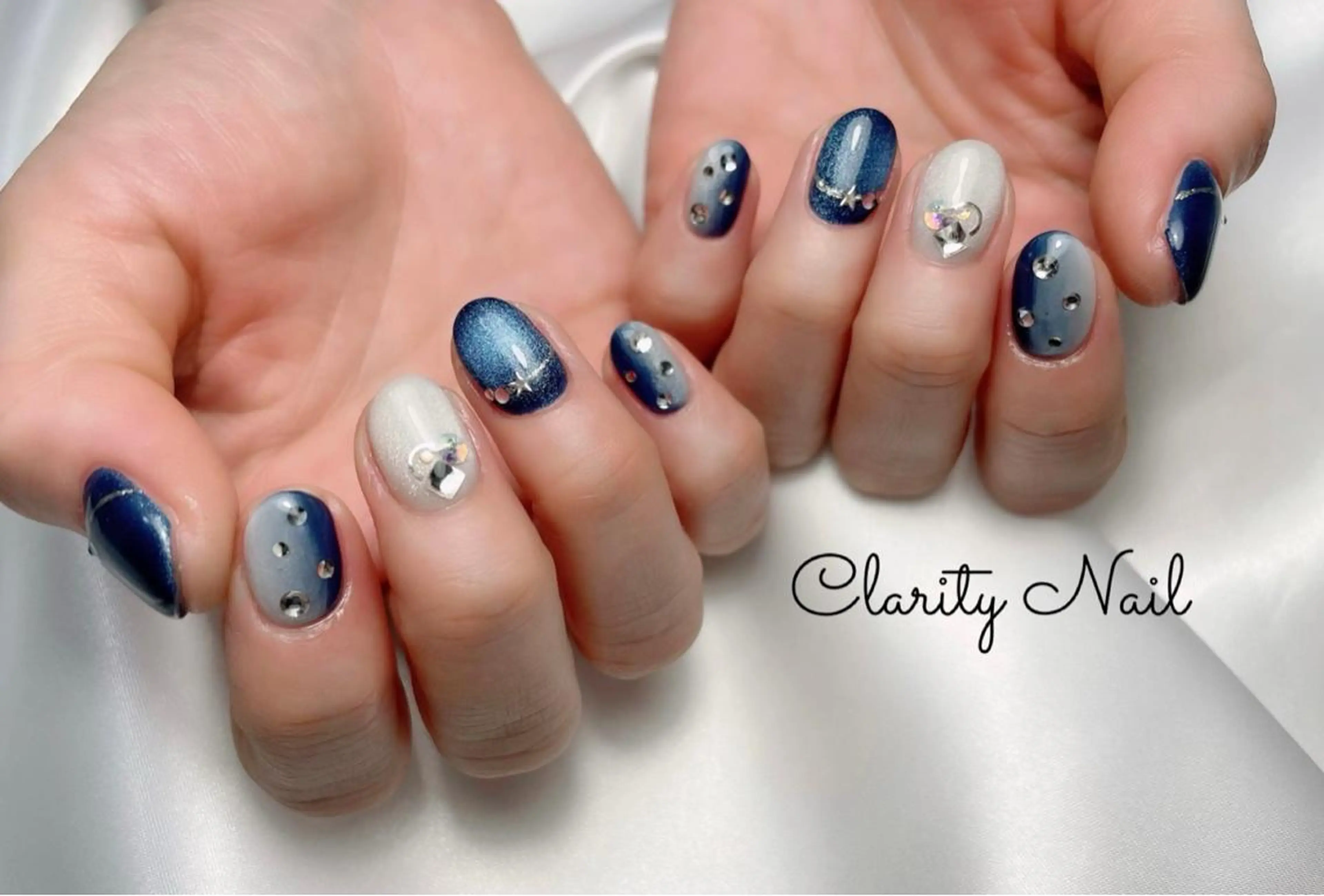ネイル アートネイル 持ち込み ハンドネイル Clarity Nailのネイルデザイン