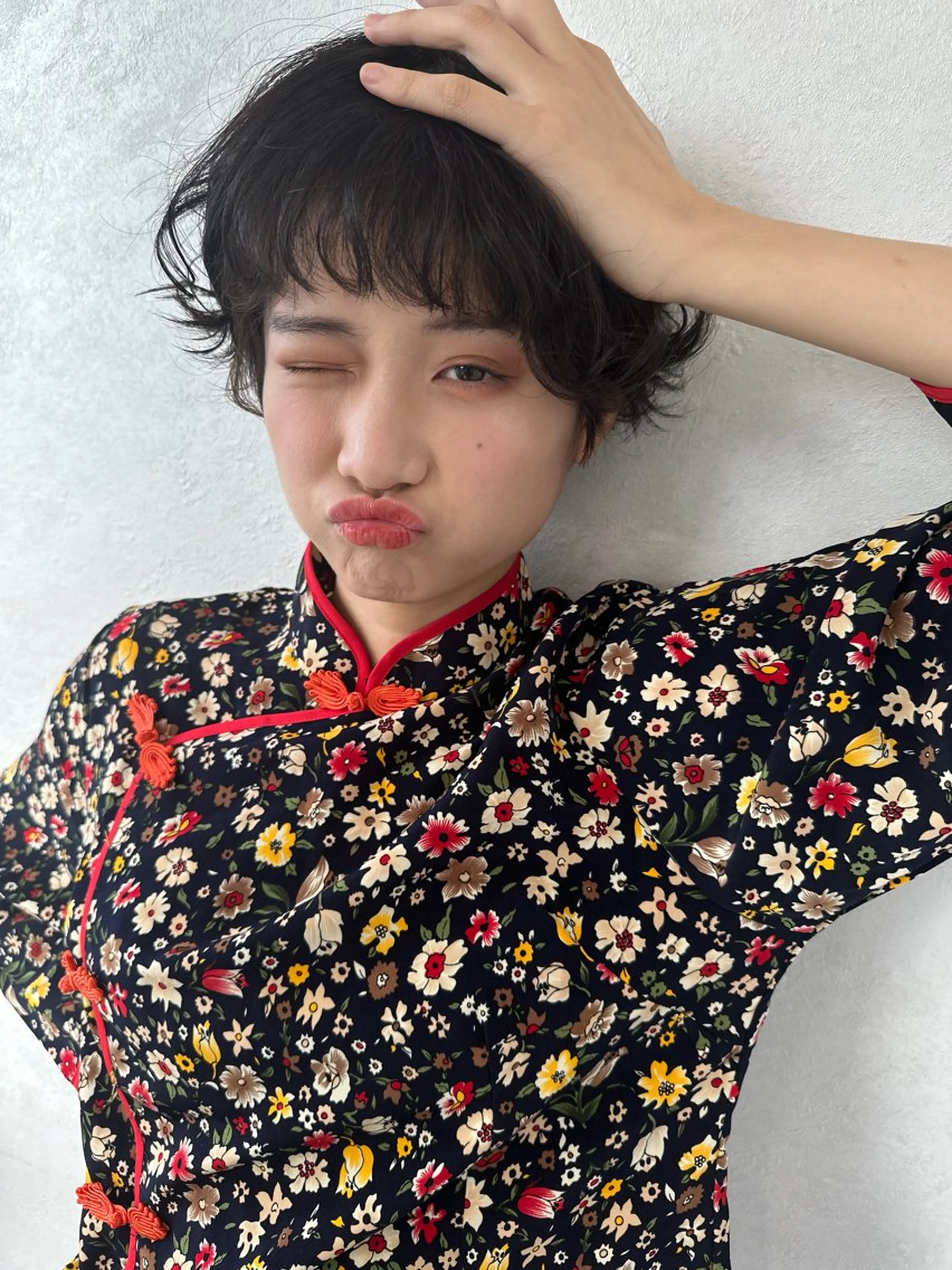 ショート 似合わせレイヤー 海外風レイヤーmioのヘアスタイル