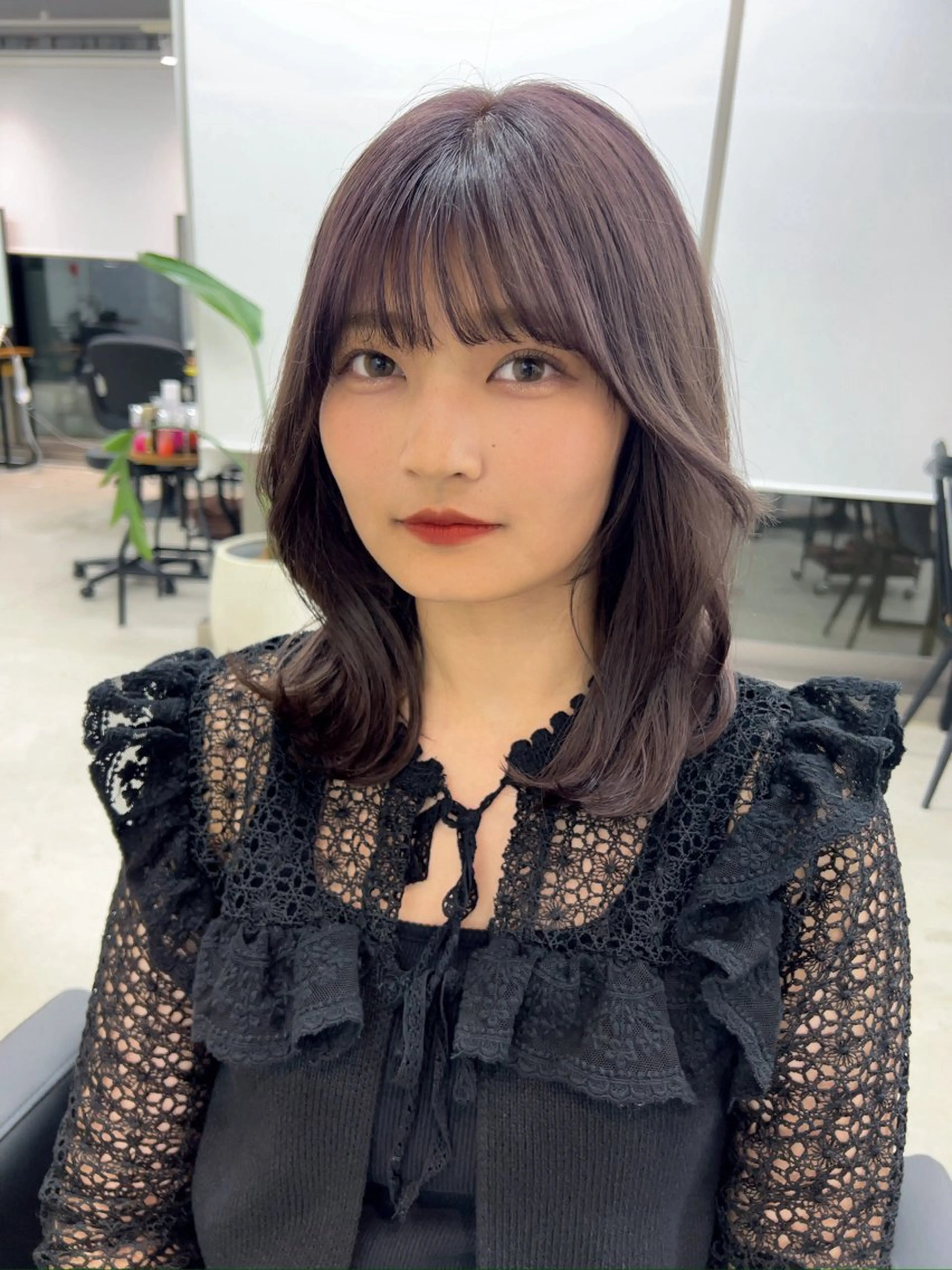 カット+カラー+酸熱トリートメントの写真