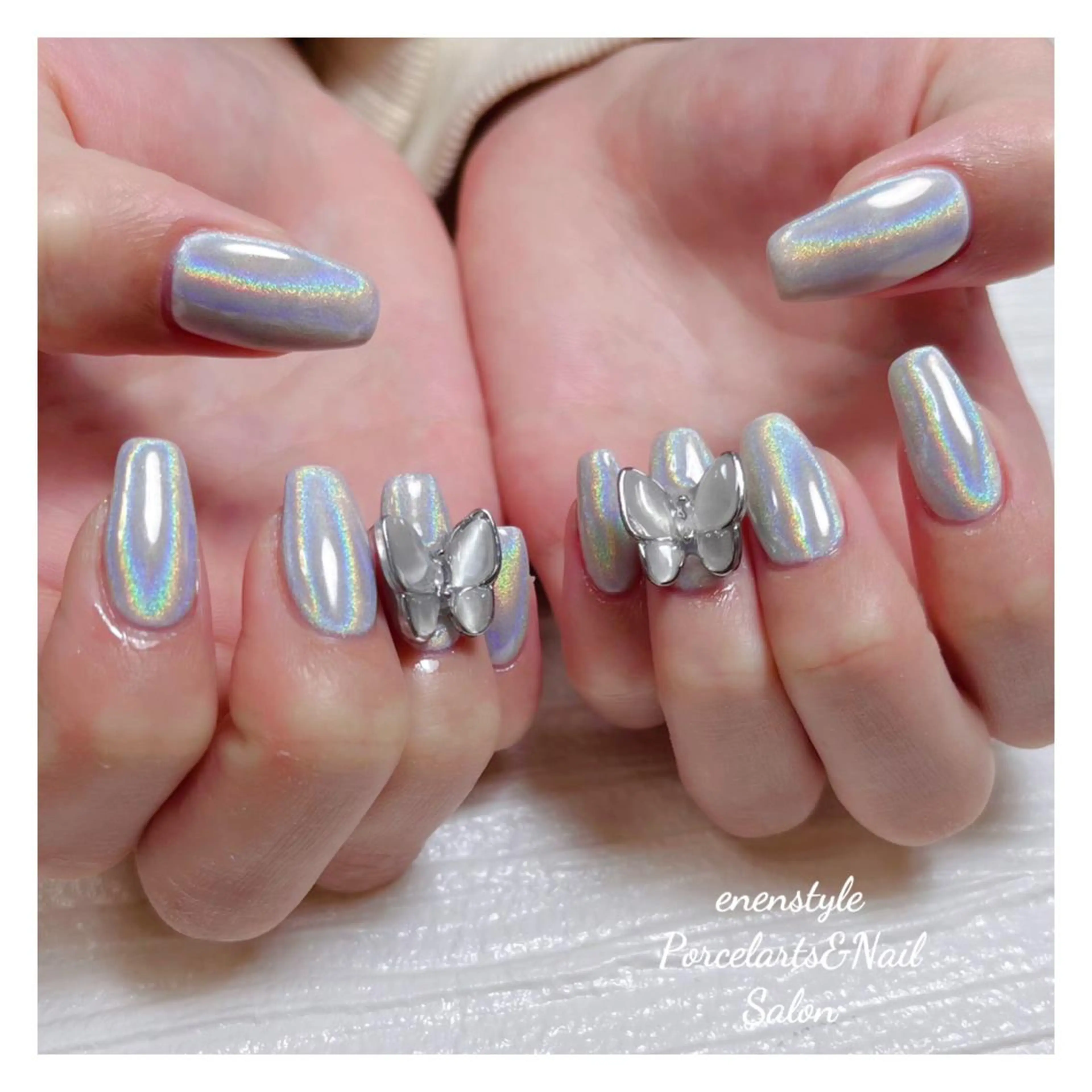 ミディアム ネイル 👑enen style👑のネイルデザイン