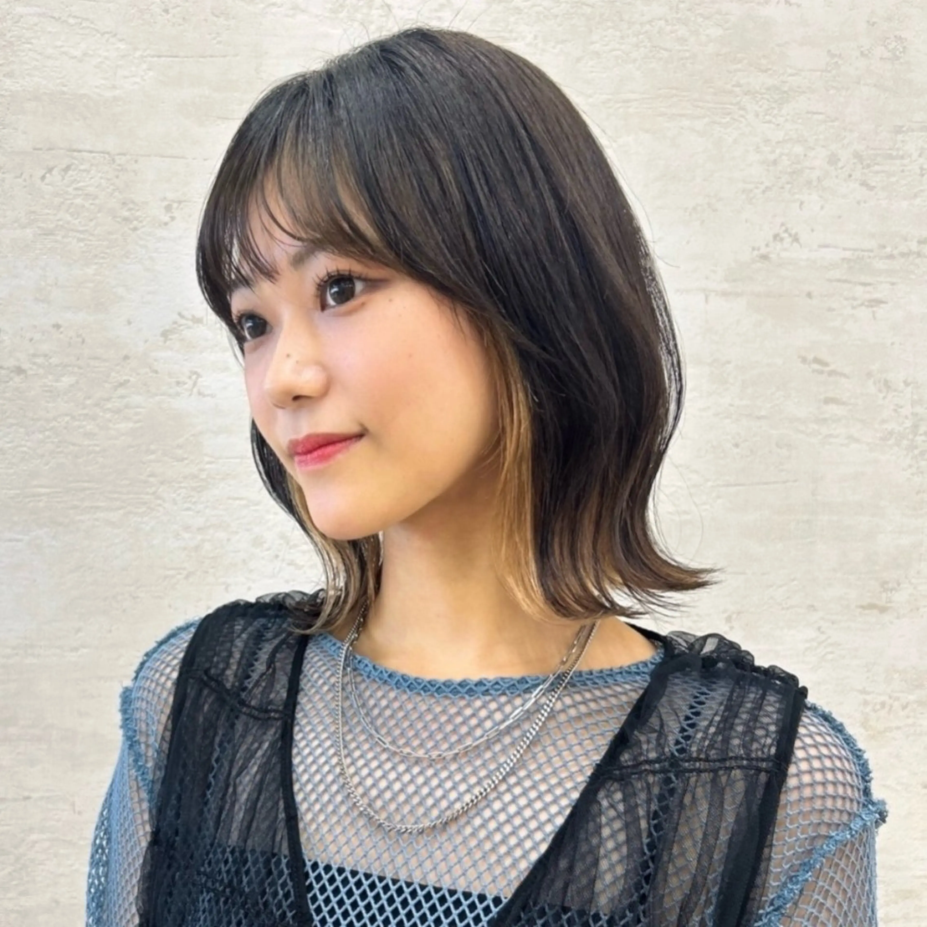 ショート カラー カット ヘアカラー 艶カラー/ボブ /似合わせ/田口愛那のヘアスタイル