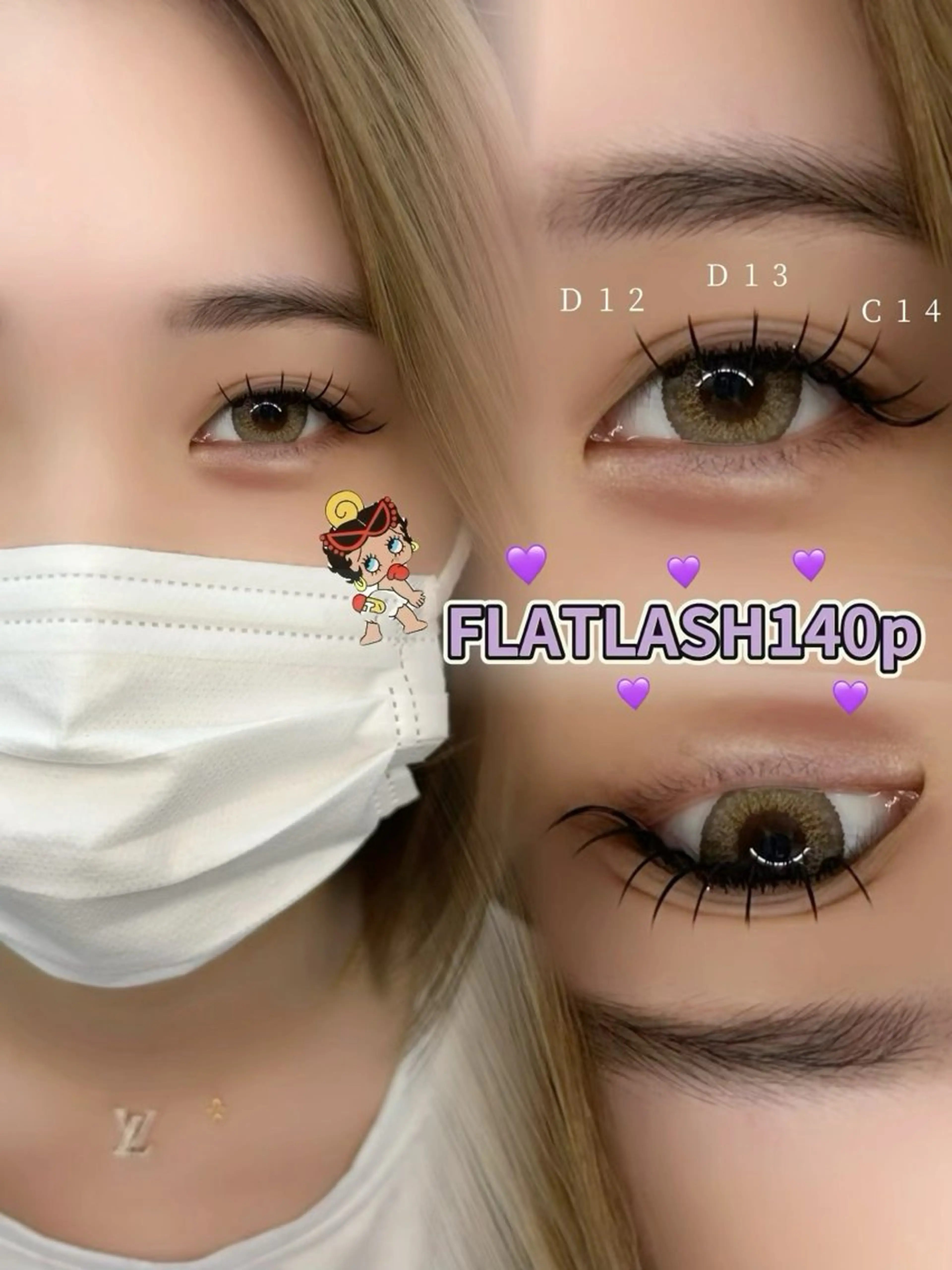 マツエク・マツパ マツエク 🥀𝑹𝑶𝑺𝑬 𝑪𝑨𝑹𝑨𝑻のマツエク・マツパデザイン